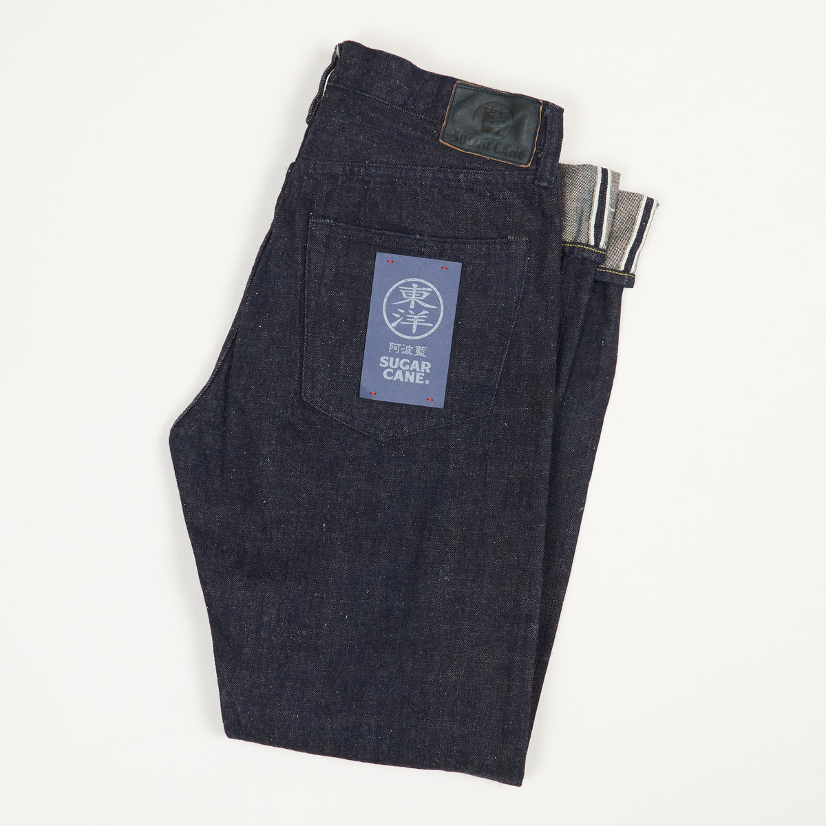 Sugar Cane Edo-Ai Authentic Indigo Limited Edition 5 Pocket Jeans