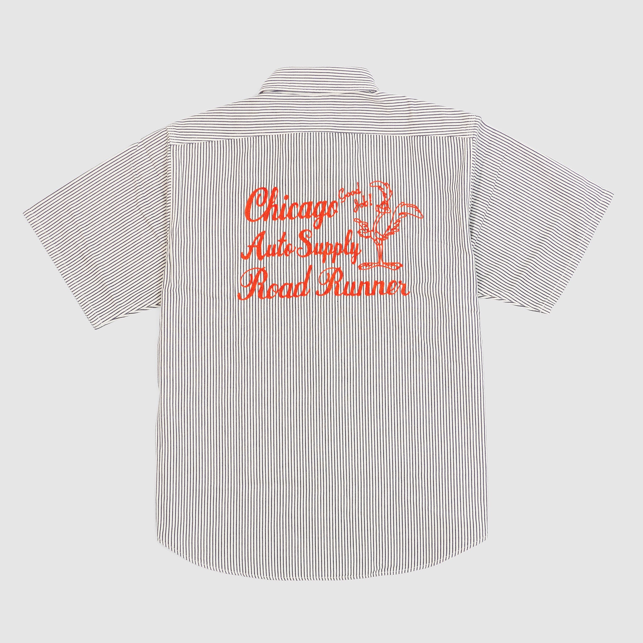 Sugar Cane Road Runner Auto Supply Work Shirt - DeeCee style