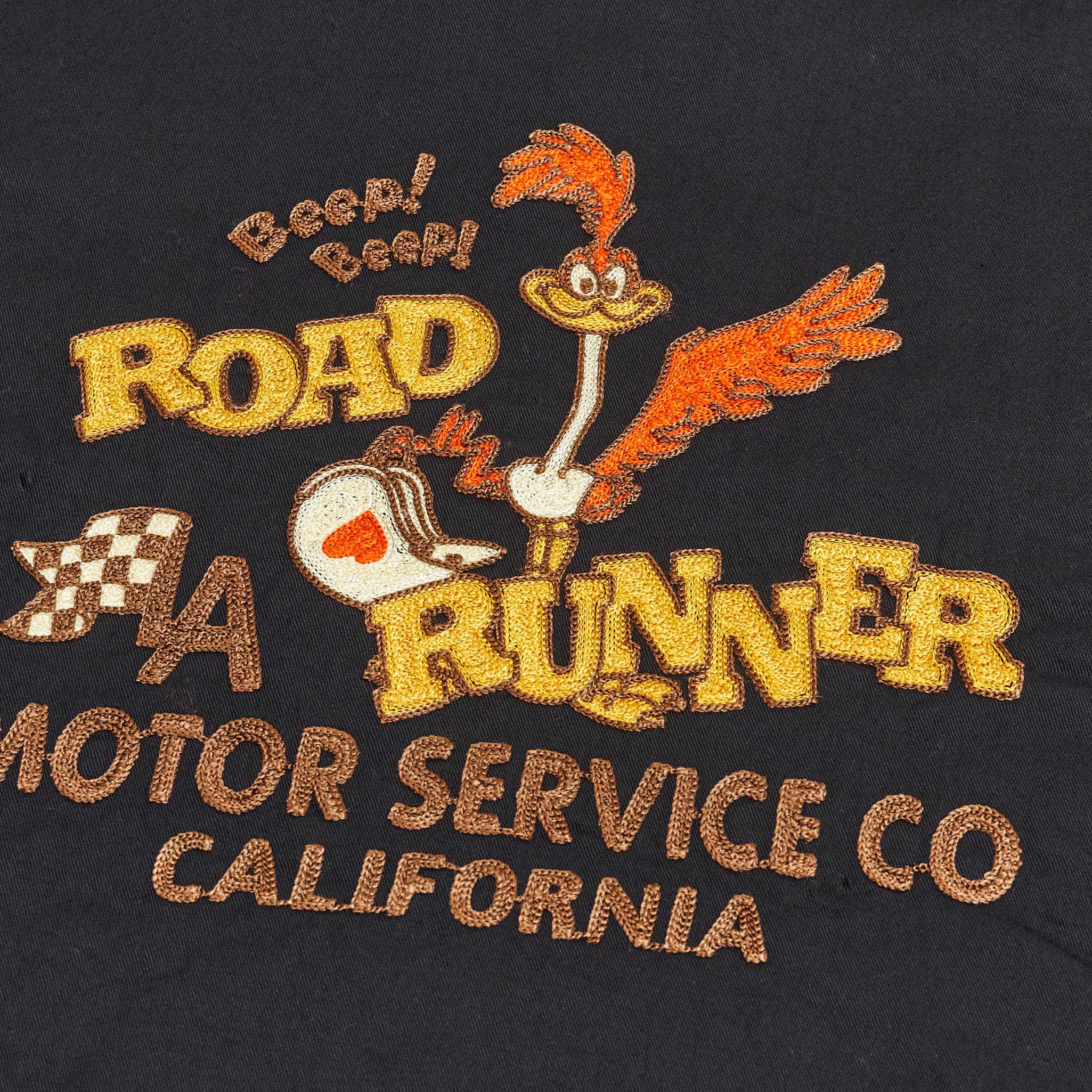Sugar Cane MFG Road Runner Motor Service Garage Shirt - DeeCee style