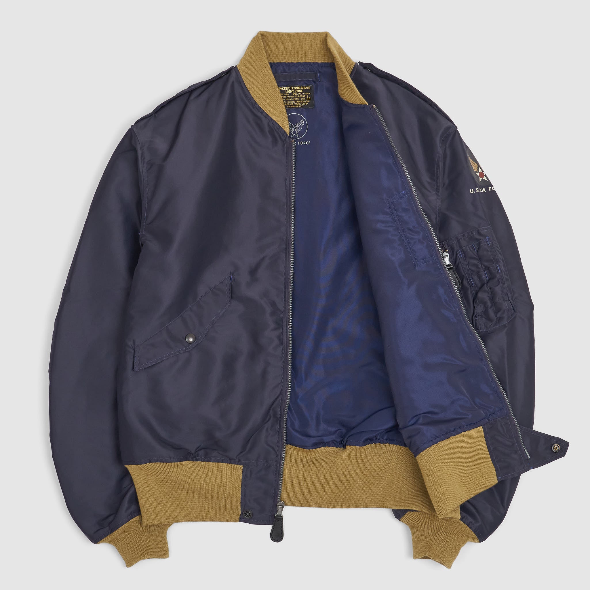 Buzz Rickson s L 2A L 2B Flight Jacket DeeCee style