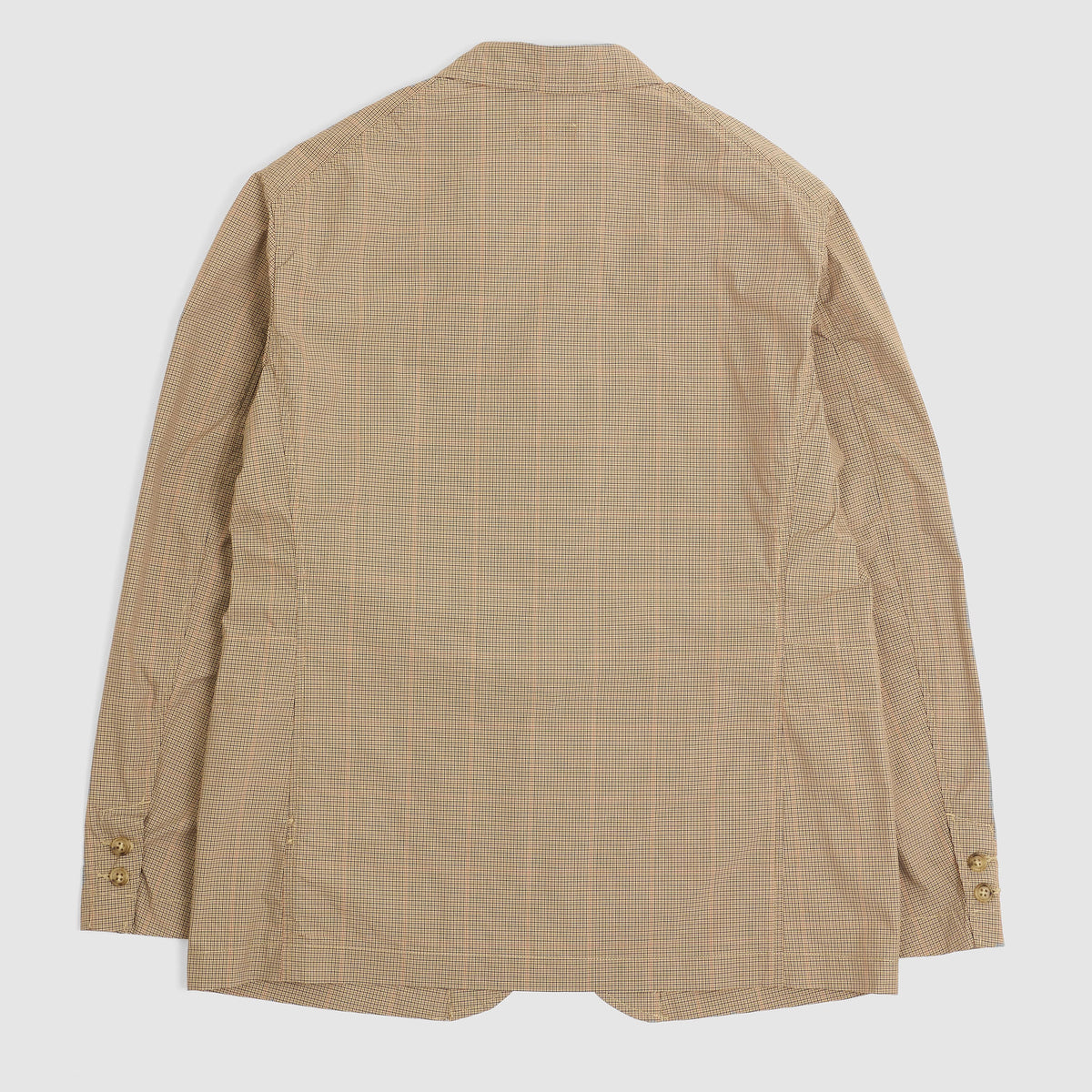 Engineered Garments Mini Tattersall Blazer Jacket Khaki