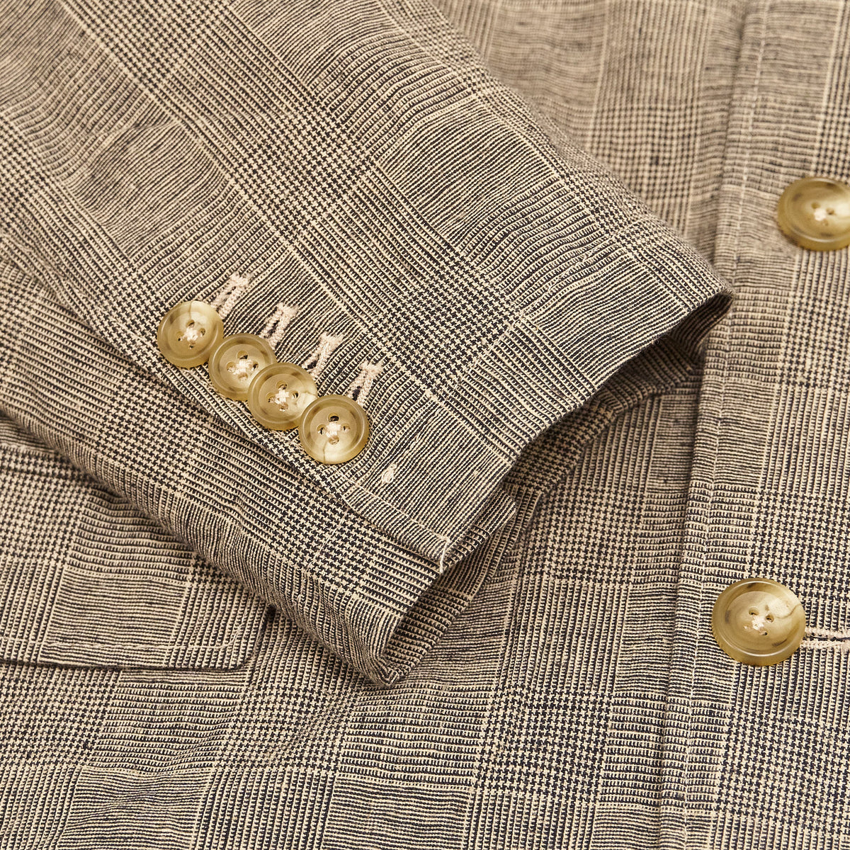 Engineered Garments Glen Plaid Jacket Blazer Grey