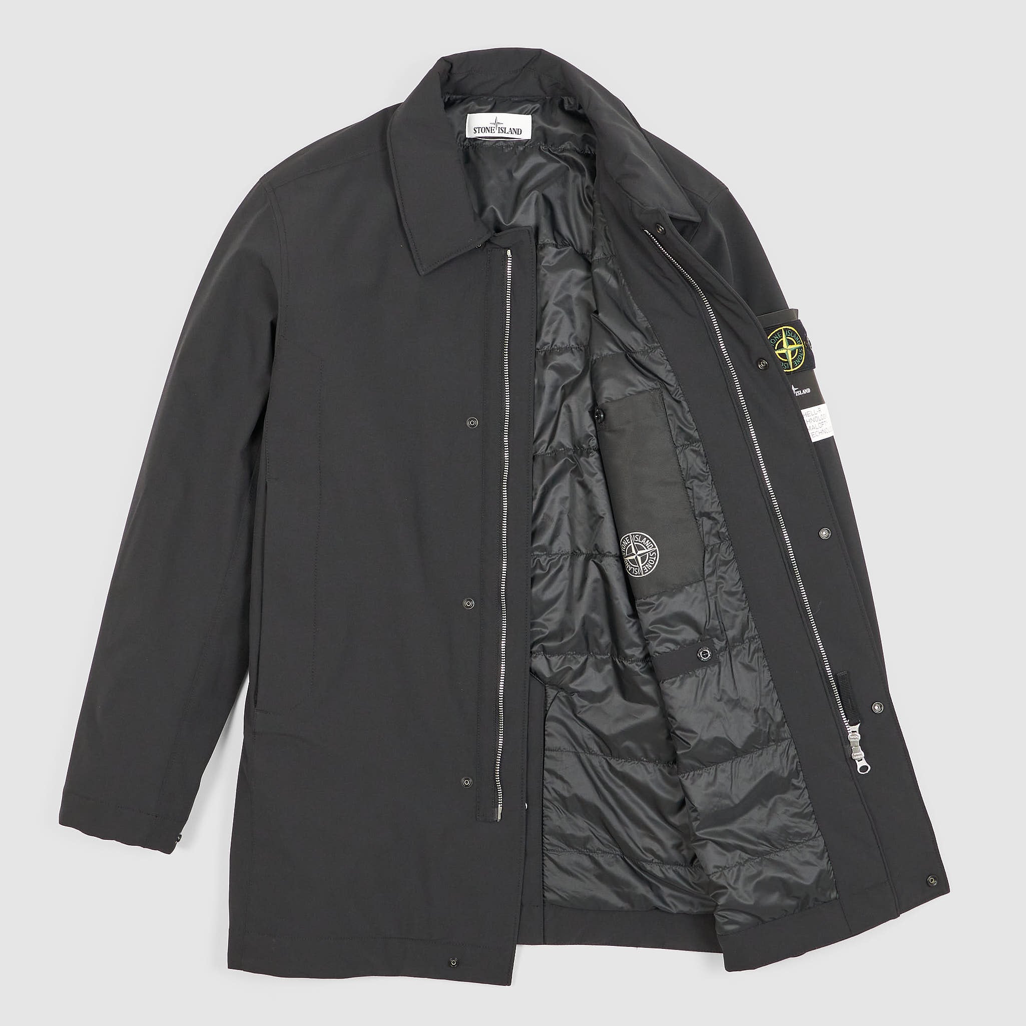 Stone island micro reps primaloft short parka cheap