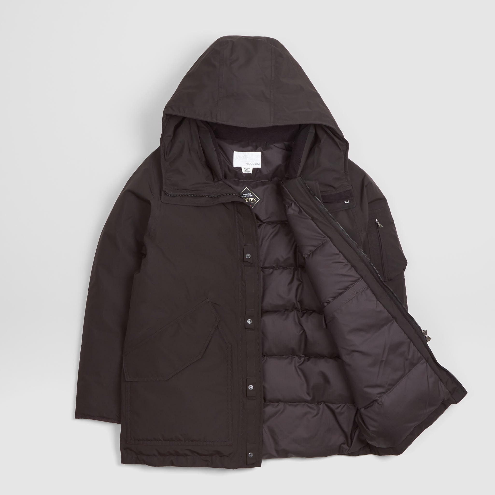 Nanamica Padded Gore-Tex Hooded Down Parka - DeeCee style