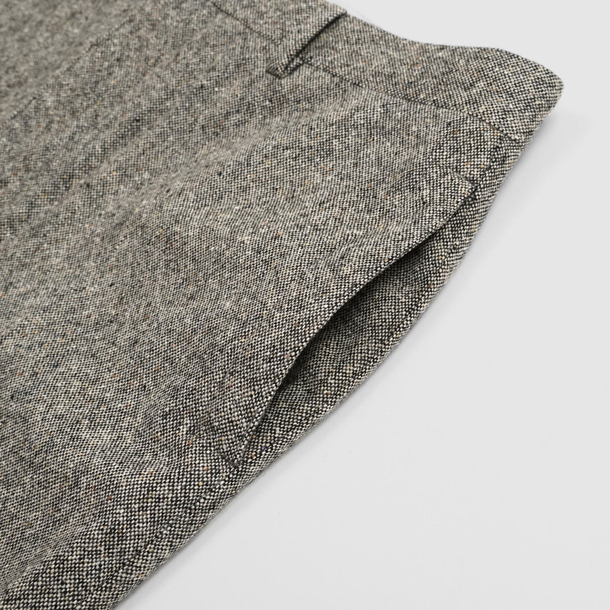 Dobell Mens Grey Donegal Tweed Trousers Slim Fit Wool Blend | Fruugo UK