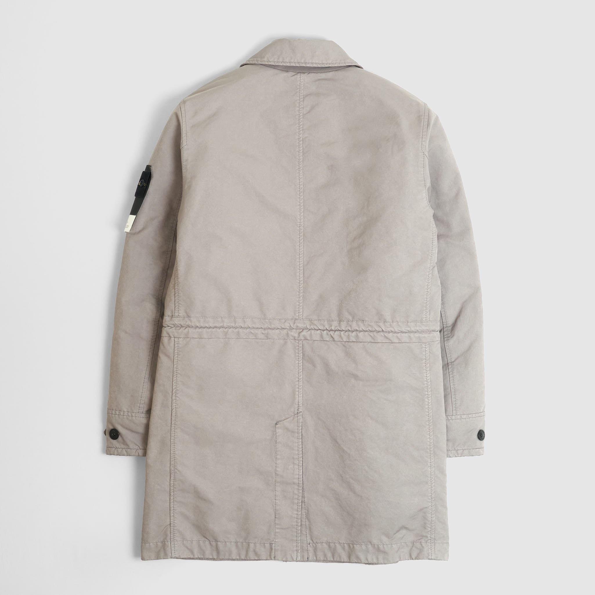 Stone  David Tela Lt TC Trenchコート Stone Island トレンチコート David-Tc - 黒|45249V0029