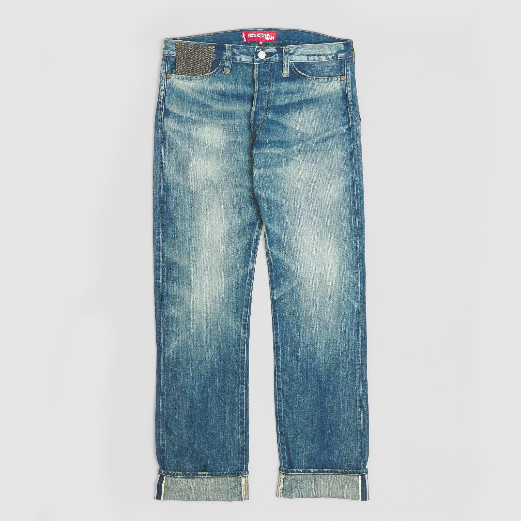 JUNYA WATANABE MAN Patchwork Jeans デニム Junya Watanabe MAN Patchwork Denim Jeans – Oneness Boutique