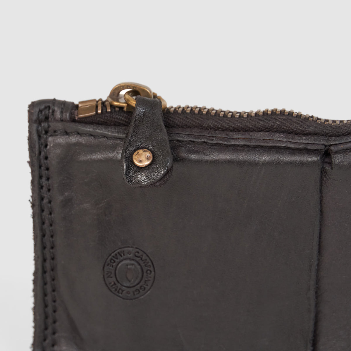 Campomaggi Soft Leather Cardholder With Coinpocket