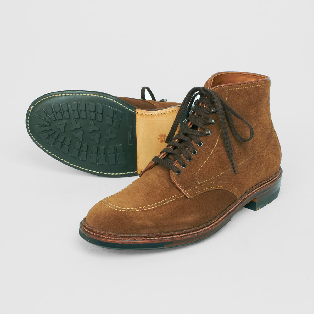 Alden Indy Boot Snuff Suede with Commando Sole 4011