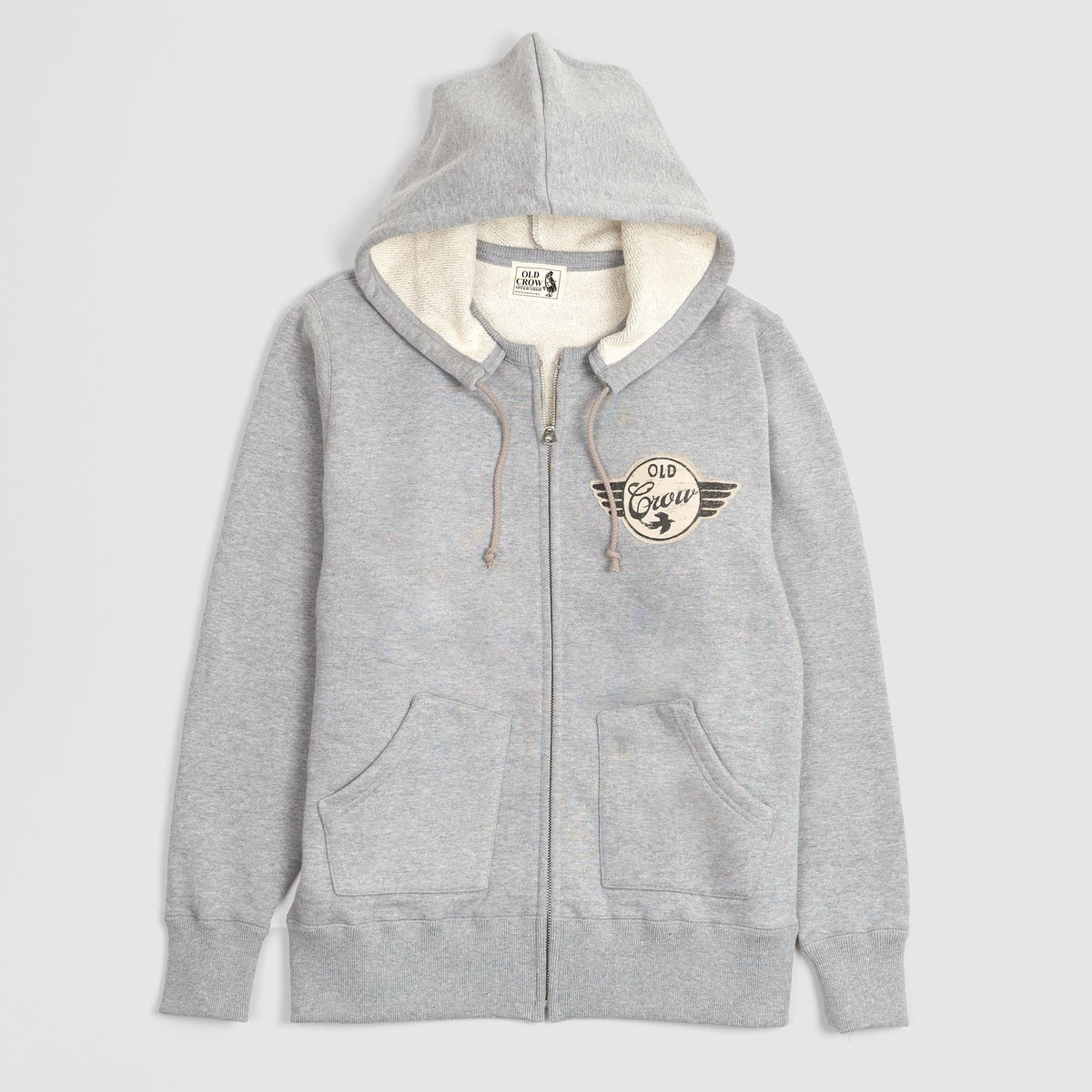 Old Crow Speed Shop by Glad Hand &amp; Co. Zip Up Hooded Sweatshirt