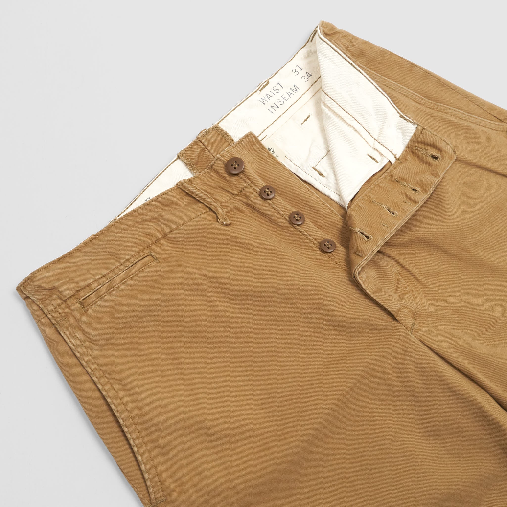 Double RL Officers Classic Chinos Straight Cut - DeeCee style