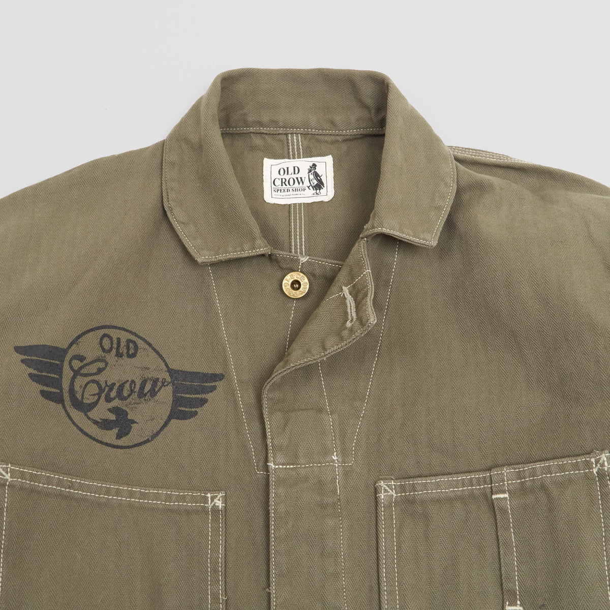 Old Crow Speed Shop by Glad Hand &amp; Co. Overall Thirteen Crows
