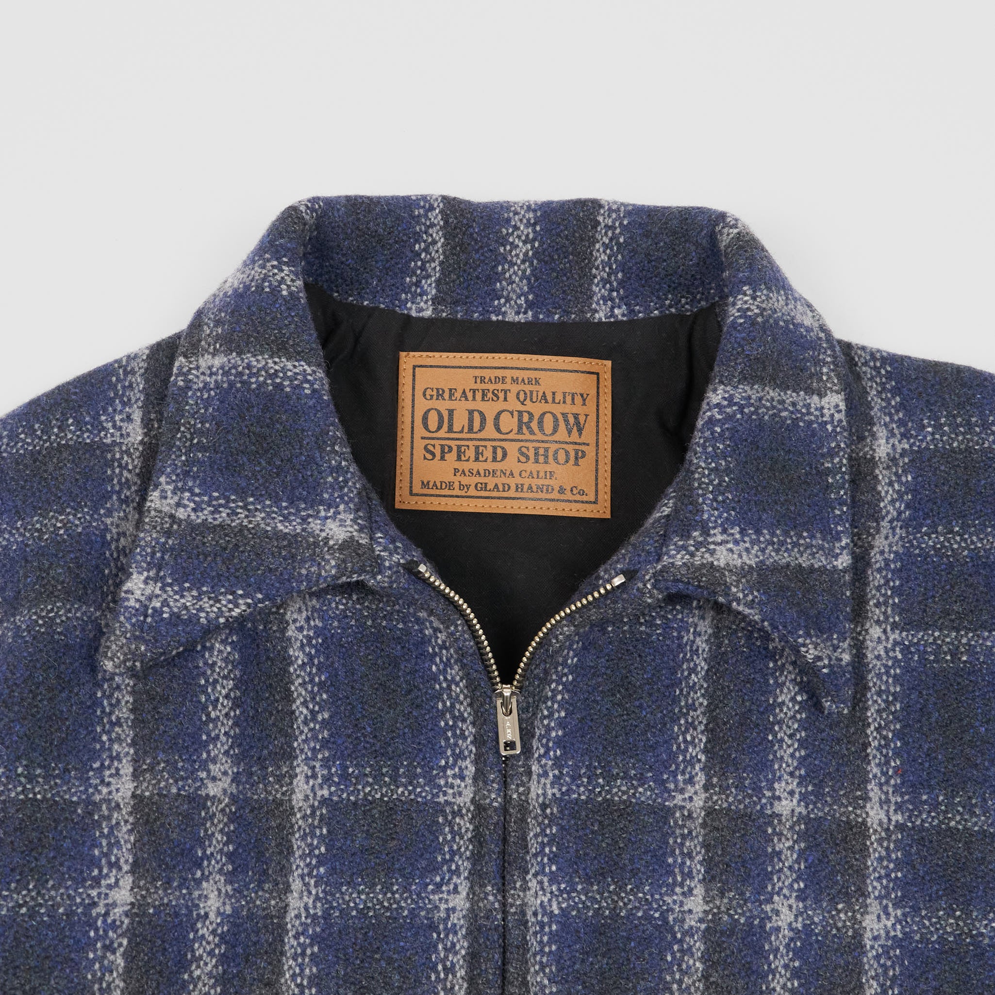 Old Crow Speed Shop by Glad Hand Co. Sports Plaid Jacket DeeCee style