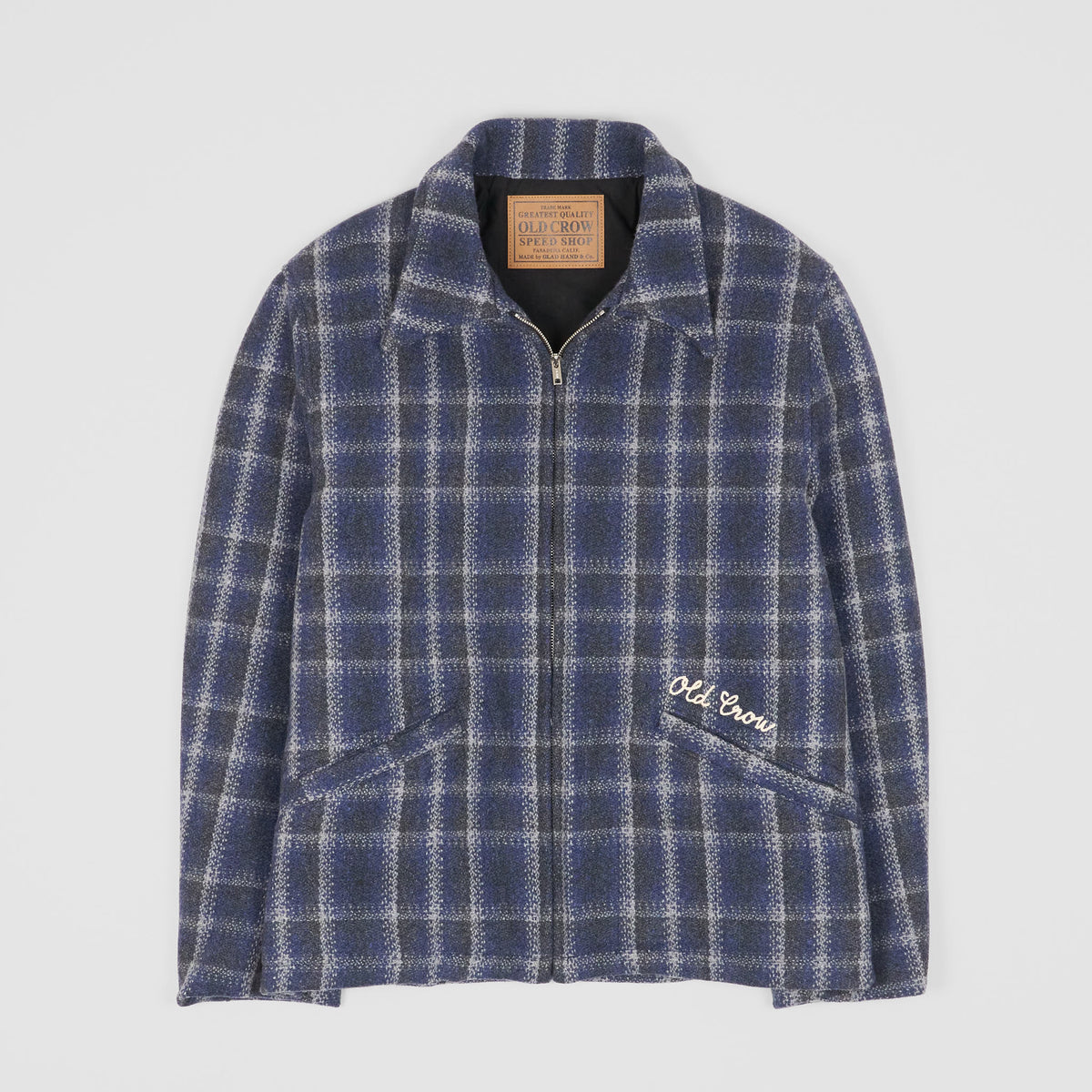 Old Crow Speed Shop by Glad Hand &amp; Co. Sports Plaid Jacket