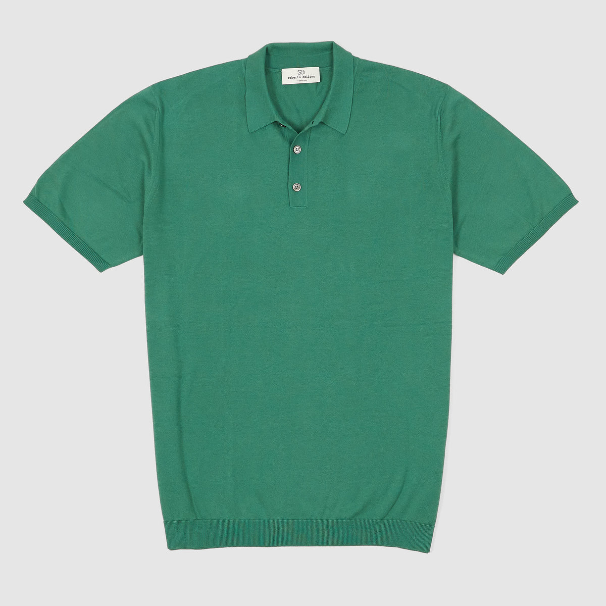 Roberto Collina Short Sleeve Polo Shirts