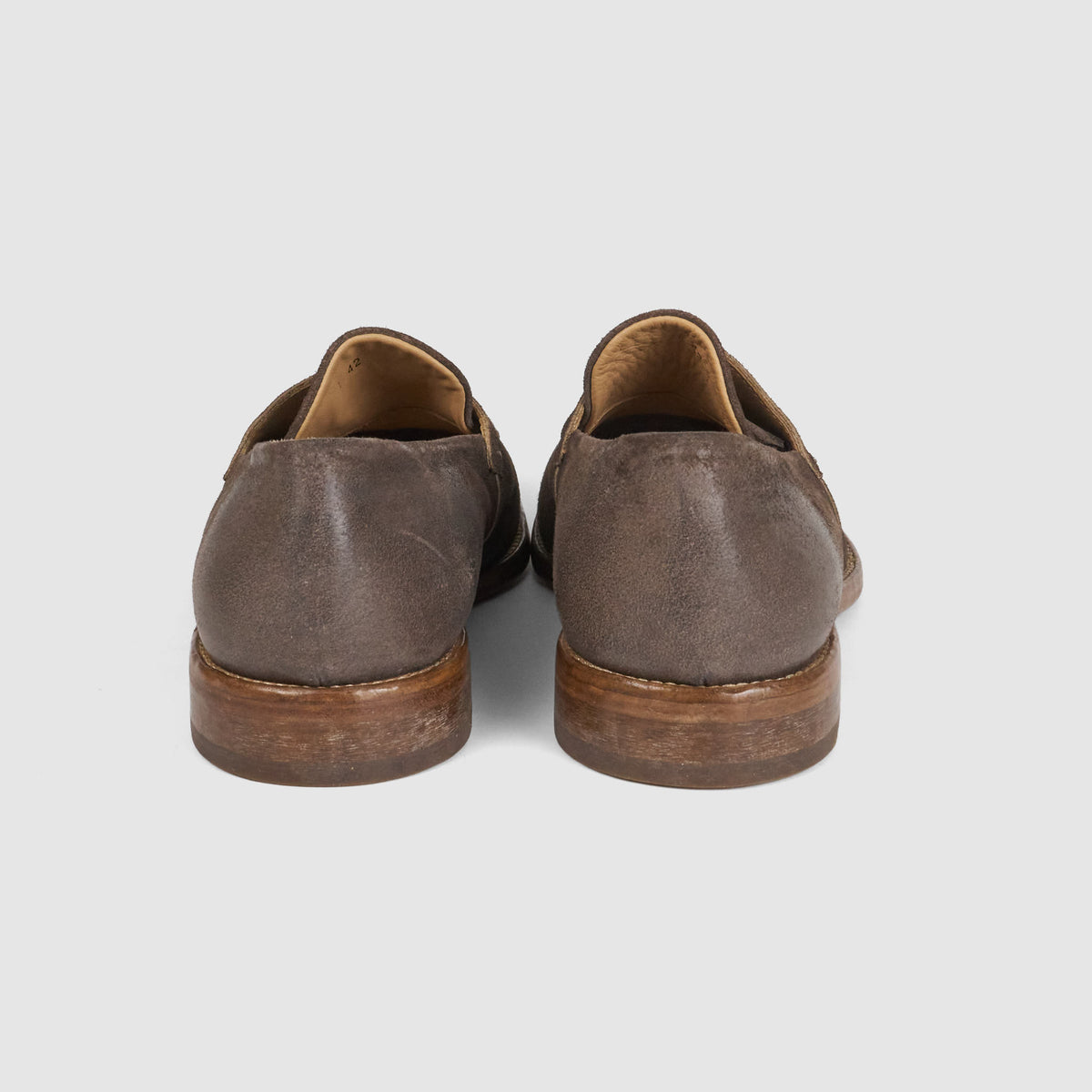 Moma Washed Leather Penny Loafer