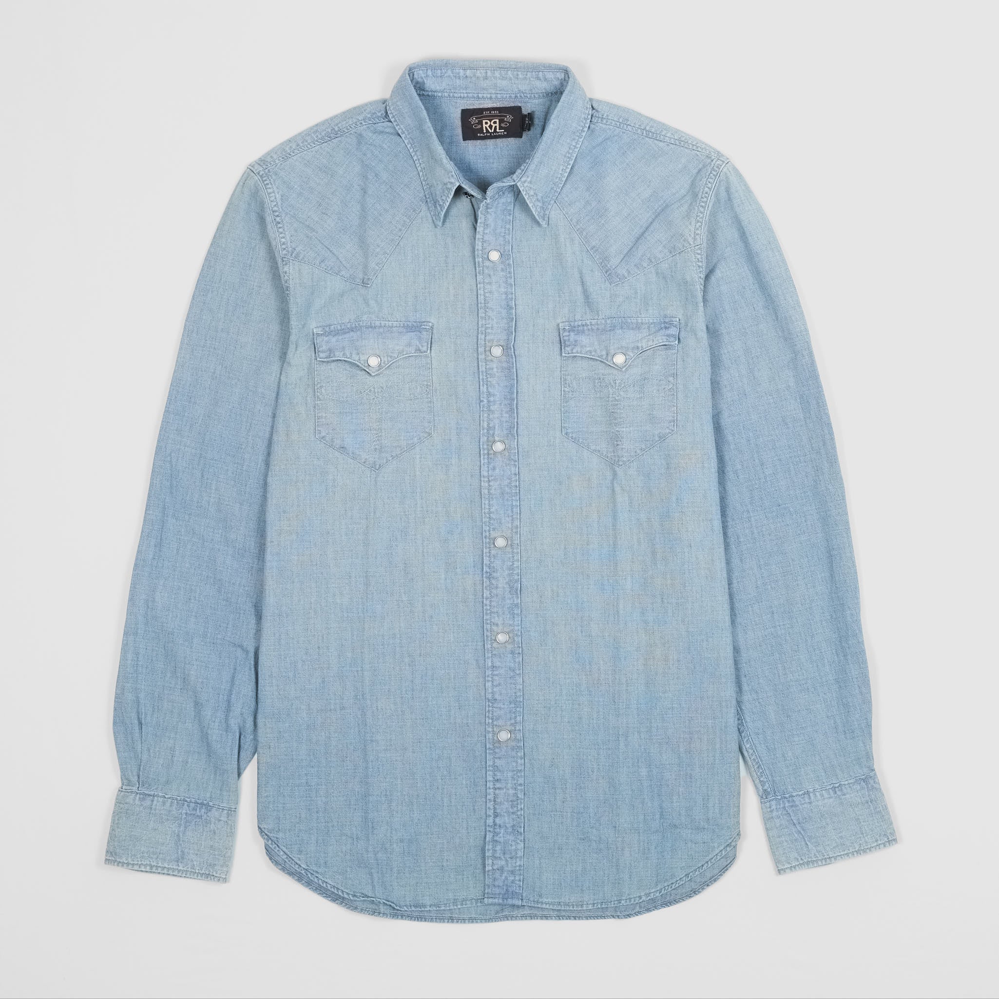Double RL Western Chambray Shirt - Main Image