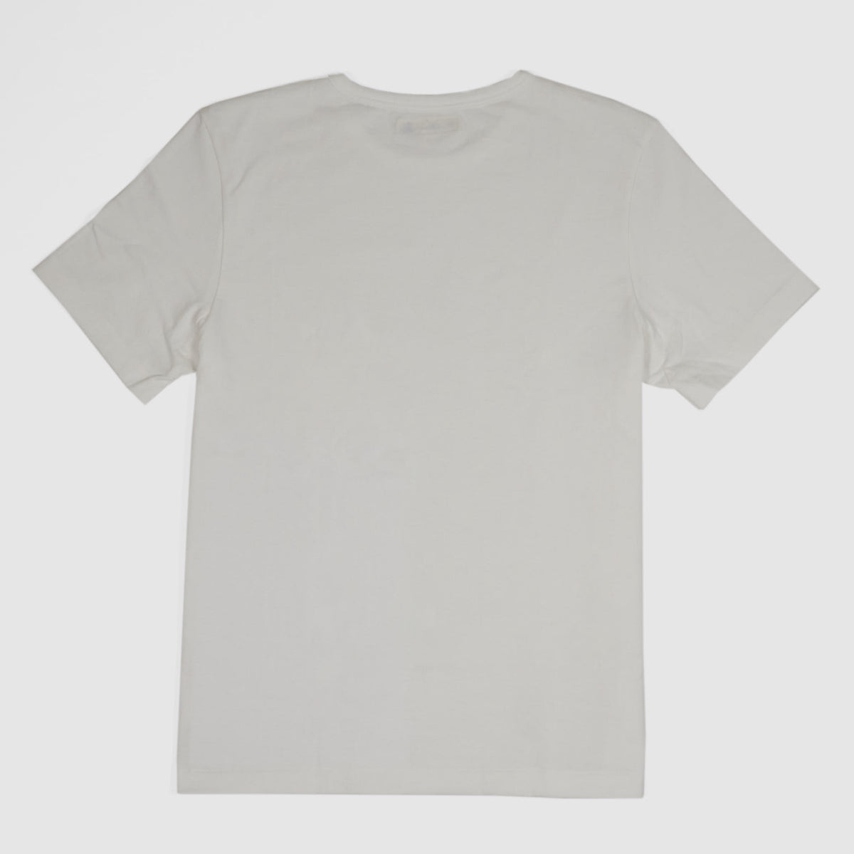 Merz b.Schwanen Soft Organic Cotton Loop Wheeler Short Sleeves T-ShirtWhite
