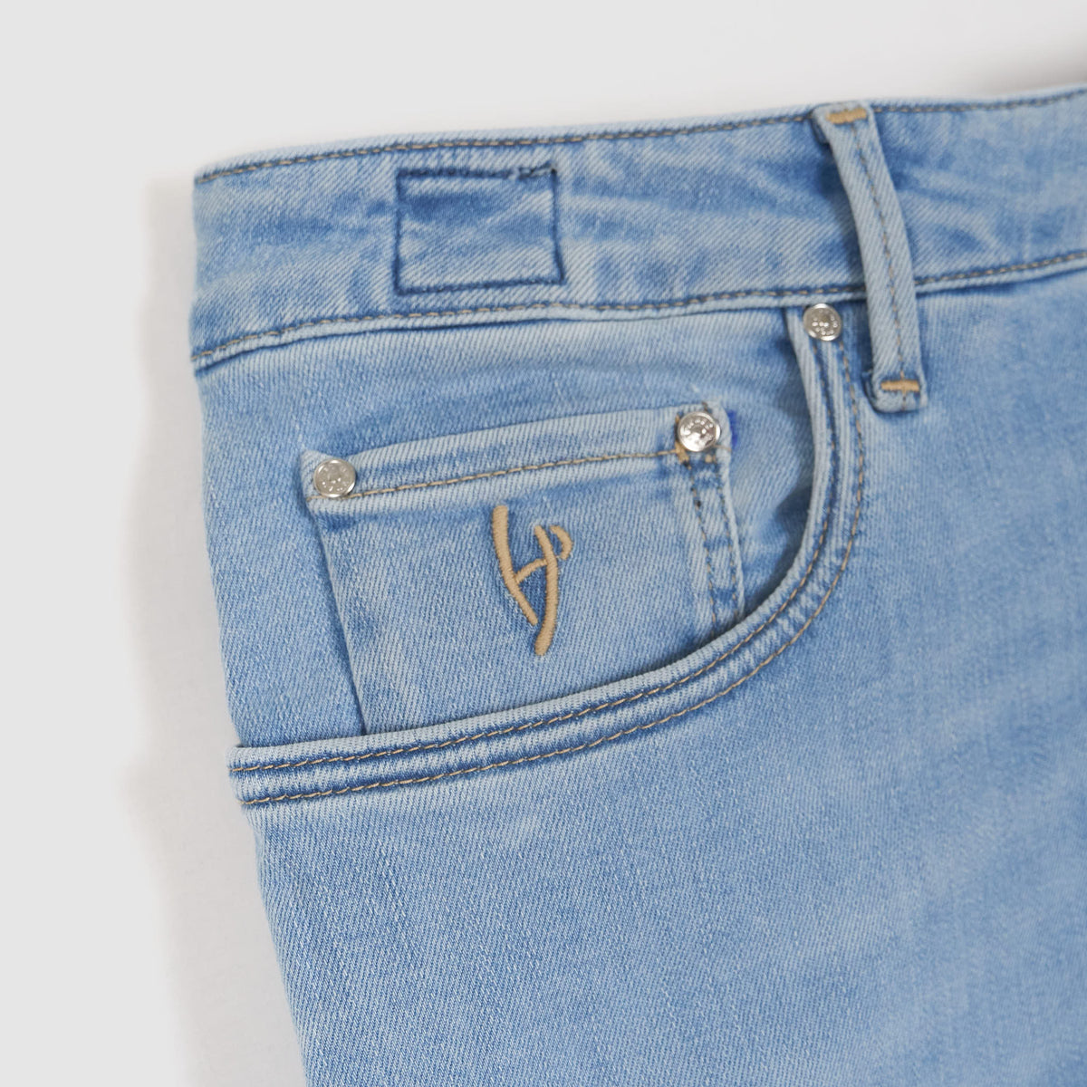Handpicked 5-Pocket Slim Fit Jeans