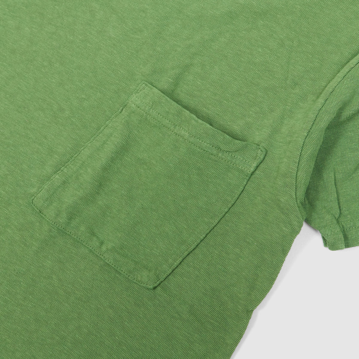 Kapital 1-Pocket Crew Neck Basic T-Shirt