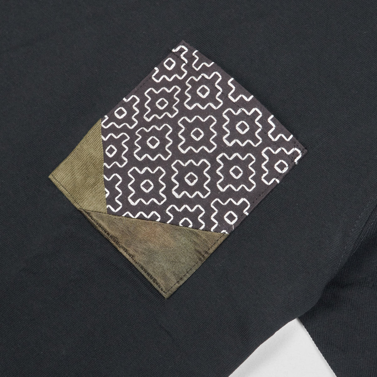 FDMTL Origami Crew Neck Pocket T-Shirt