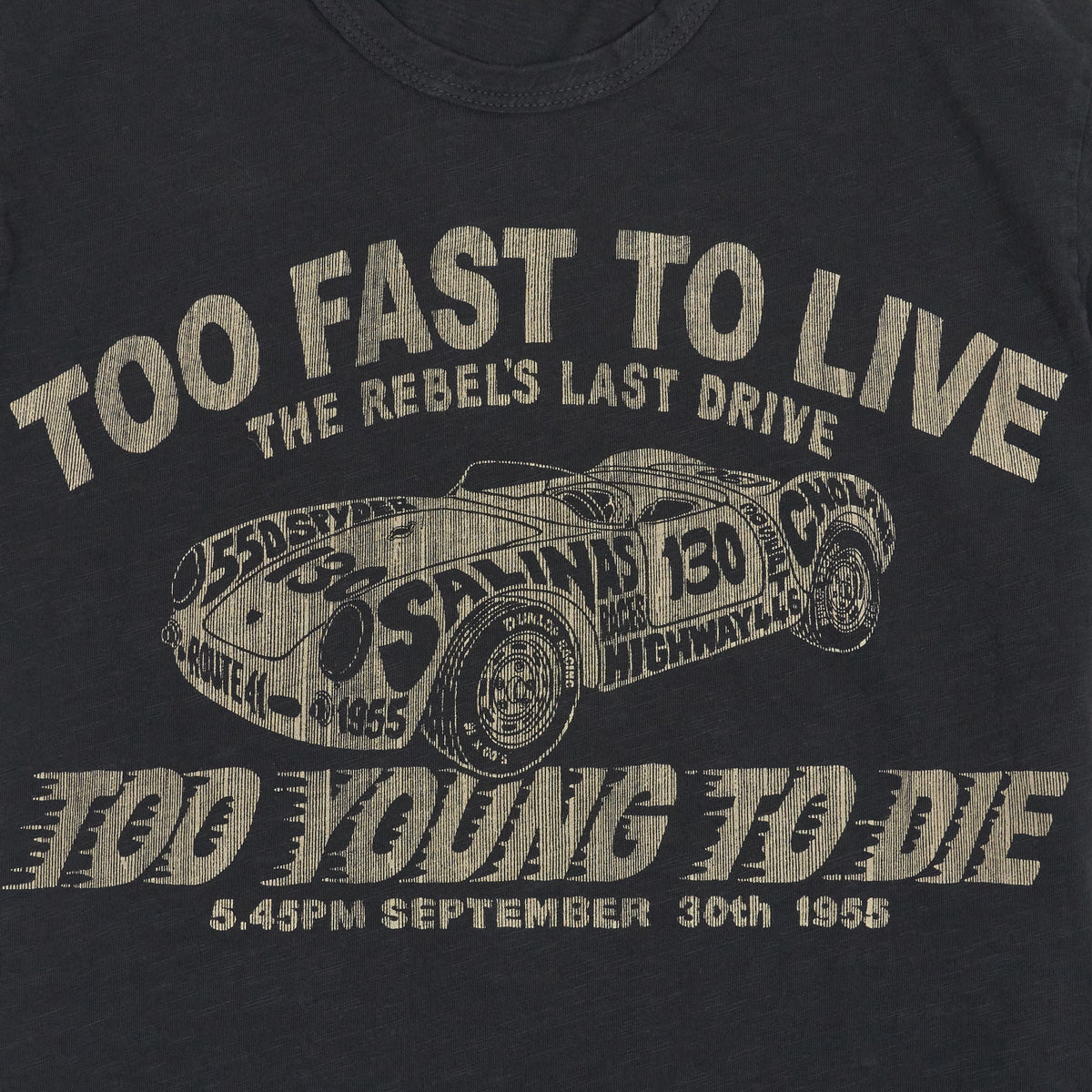 Johnson Motors Inc. To fast to live Crew Neck T-Shirts