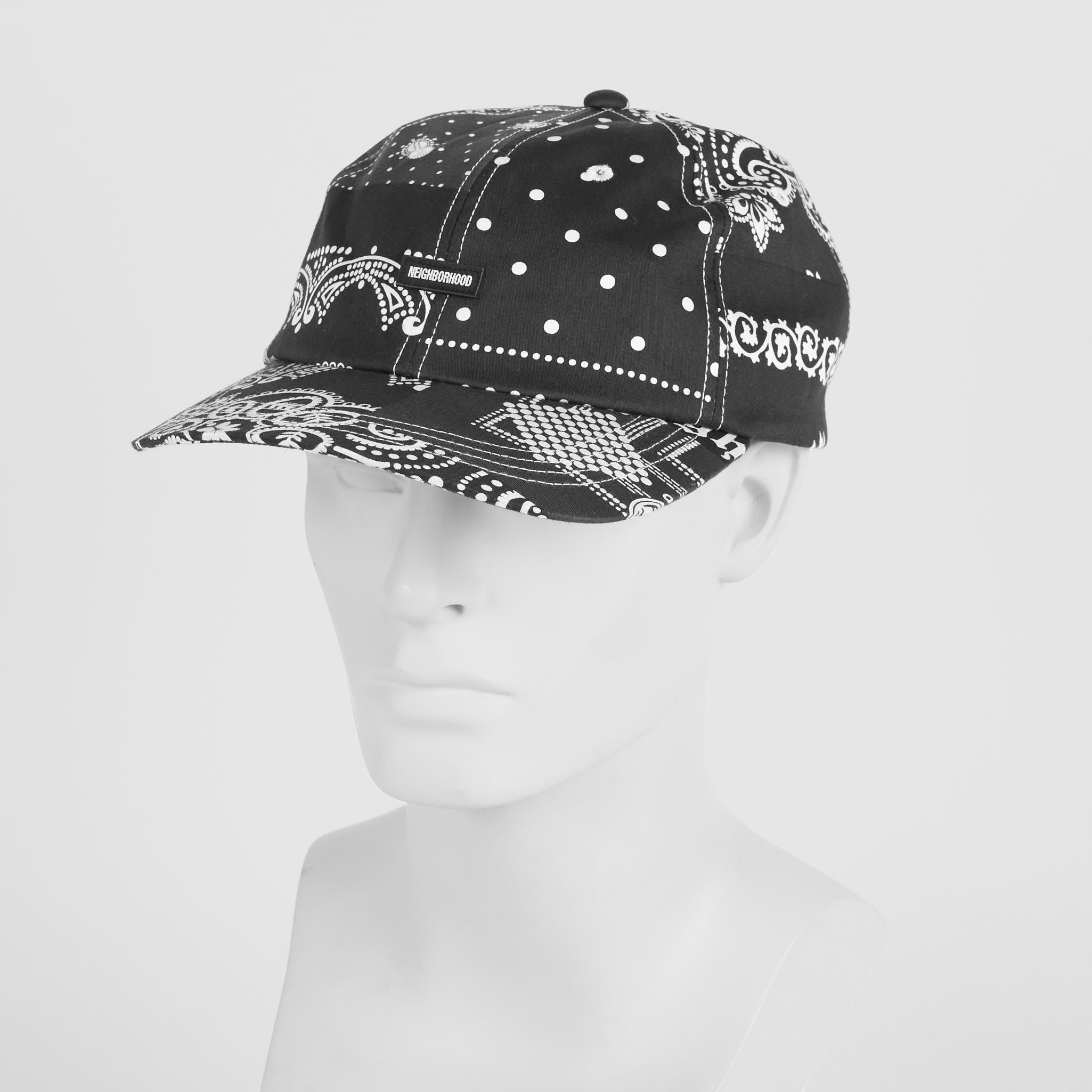 Neighborhood Bandana pattern Ball Cap - DeeCee style