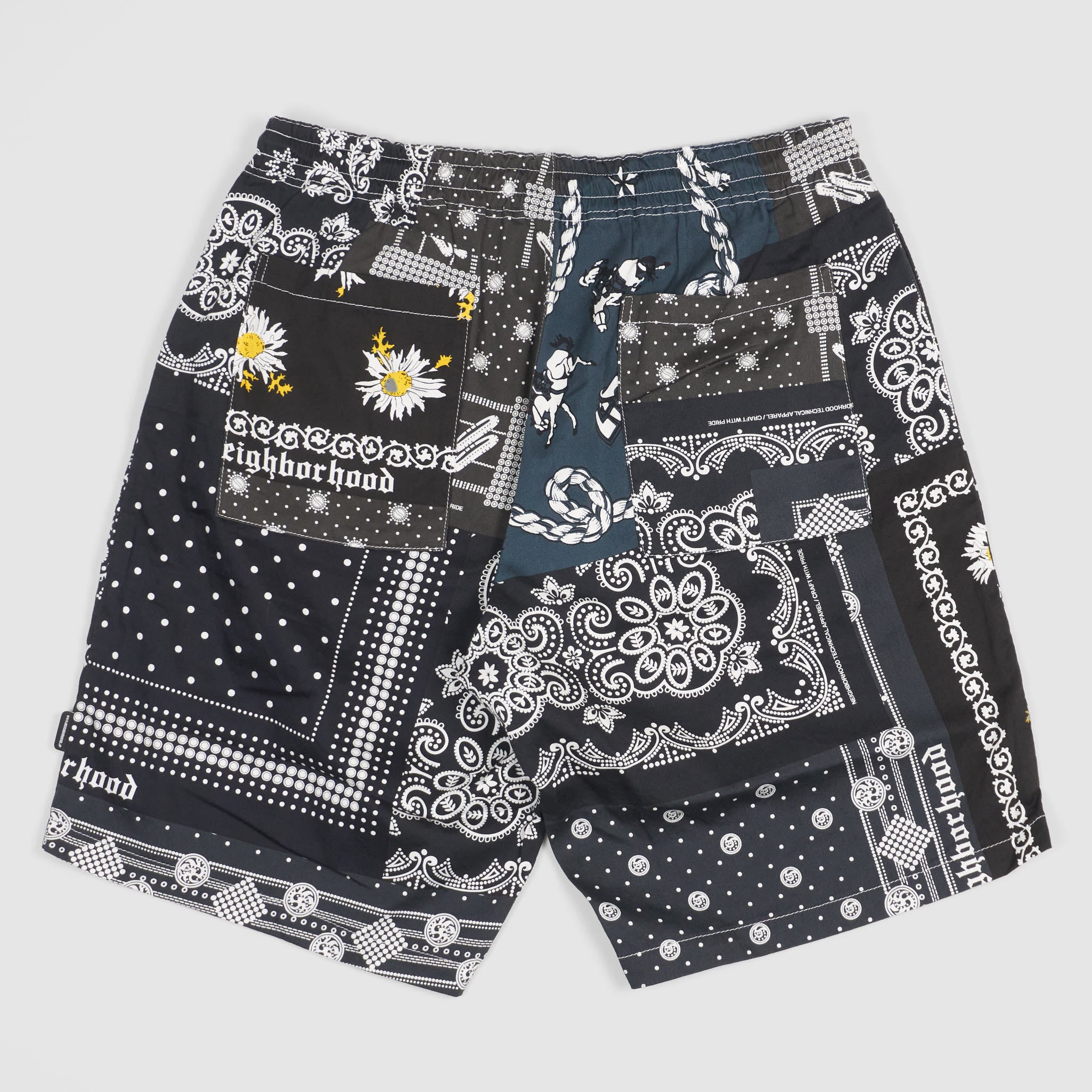 Neighborhood Bandana Paisley Bermuda Sport Shorts [Archive