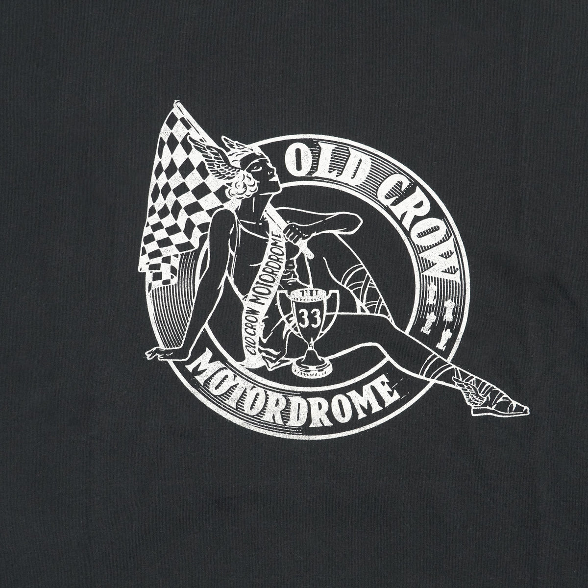 Old Crow Speed Shop by Glad Hand &amp; Co. Motodromo Crew Neck Short Sleeve T-Shirt