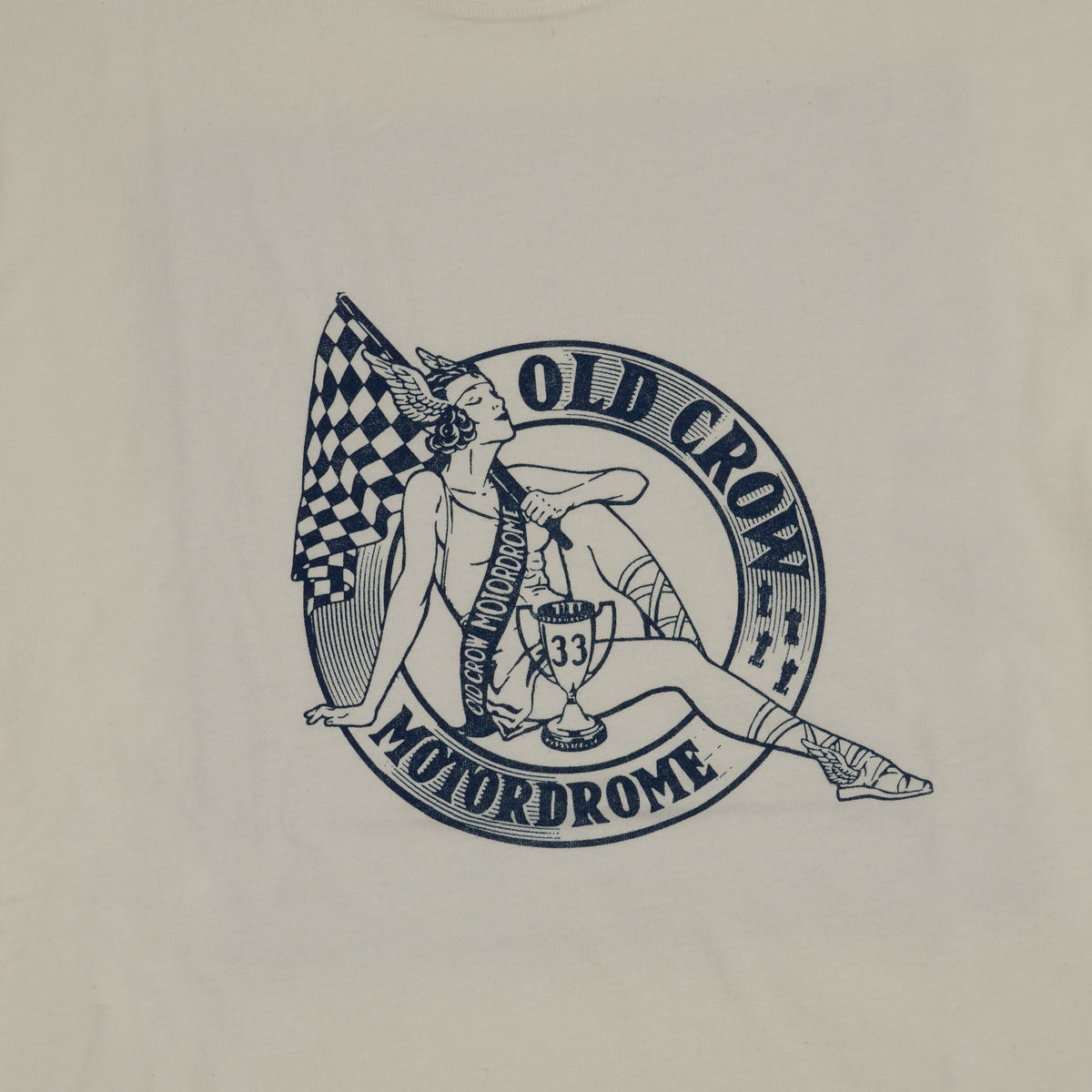 Old Crow Speed Shop by Glad Hand &amp; Co. Motodromo Crew Neck Short Sleeve T-Shirt