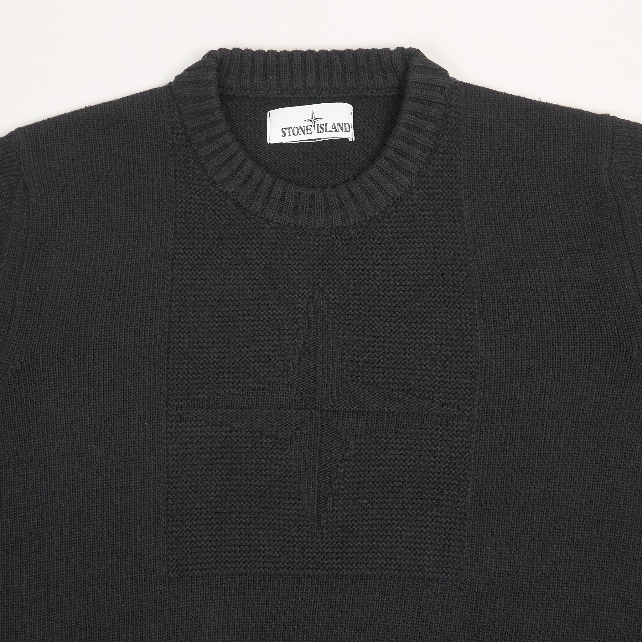 Stone Island Knitted Logo Pullover - DeeCee style