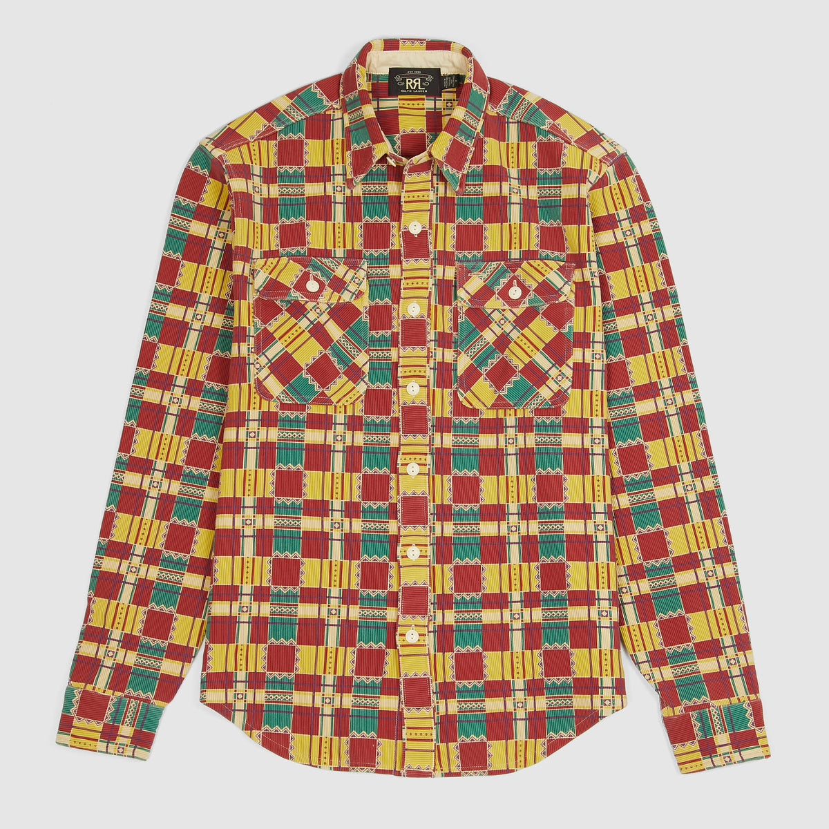 Double RL Matlock Multicolor Knitted Overshirt