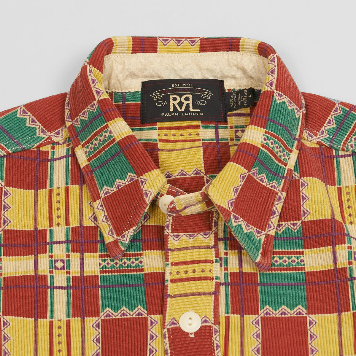 Double RL Matlock Multicolor Knitted Overshirt