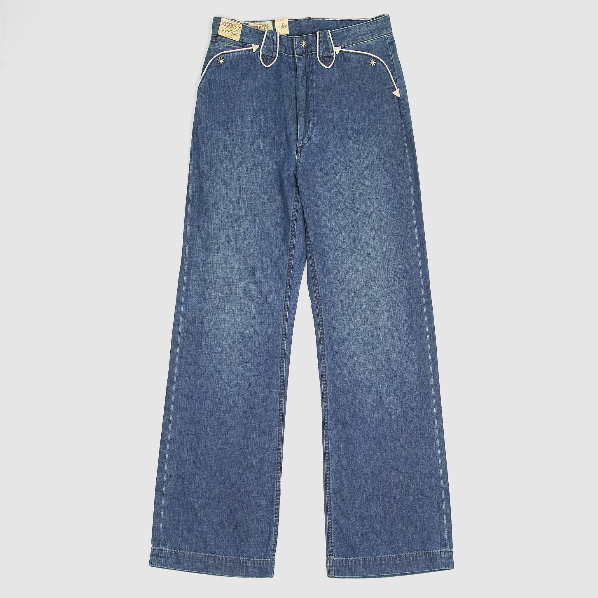 Double RL Ladies Andie Ranch Denim Jeans - DeeCee style