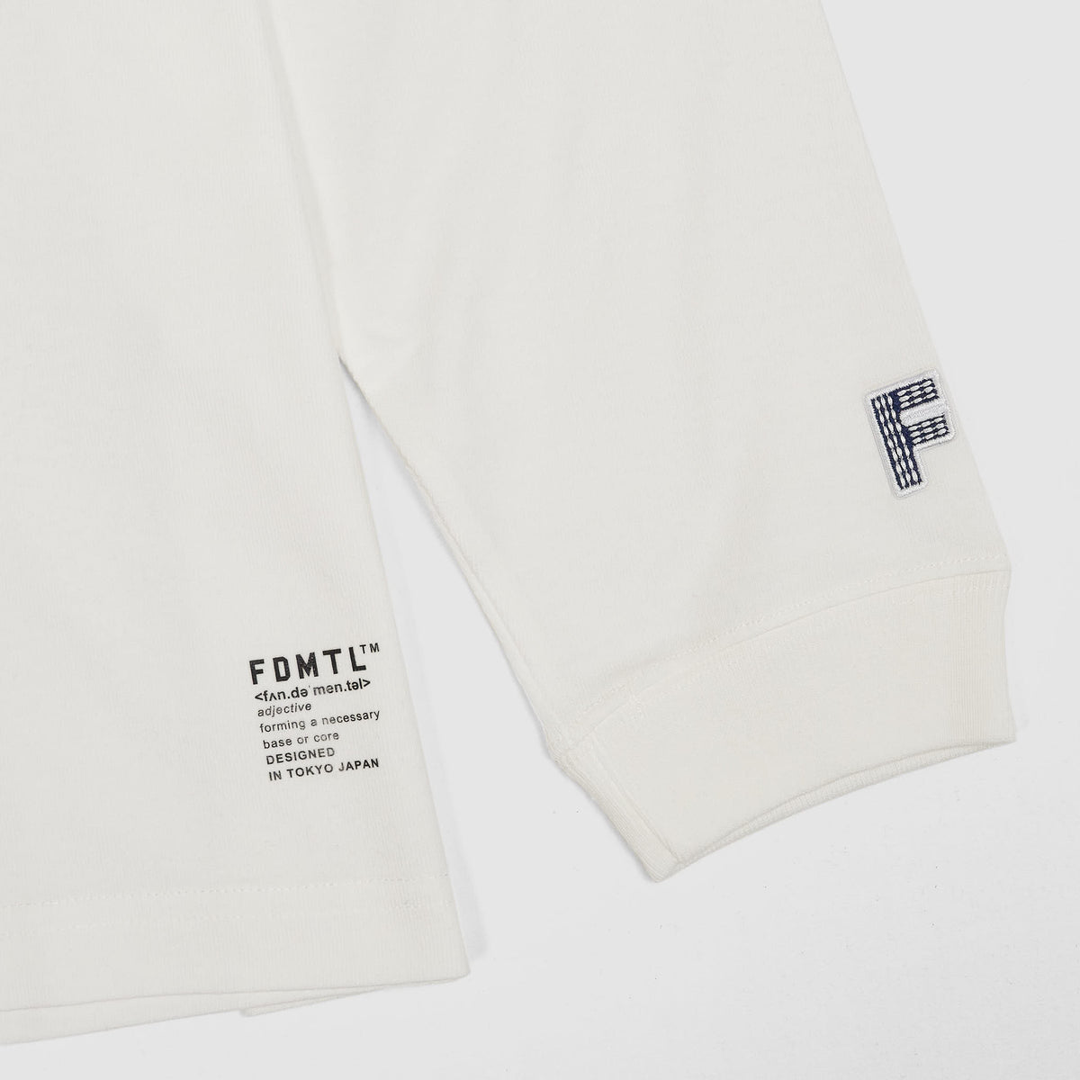 FDMTL Long Sleeve Logo Letters T-Shirts