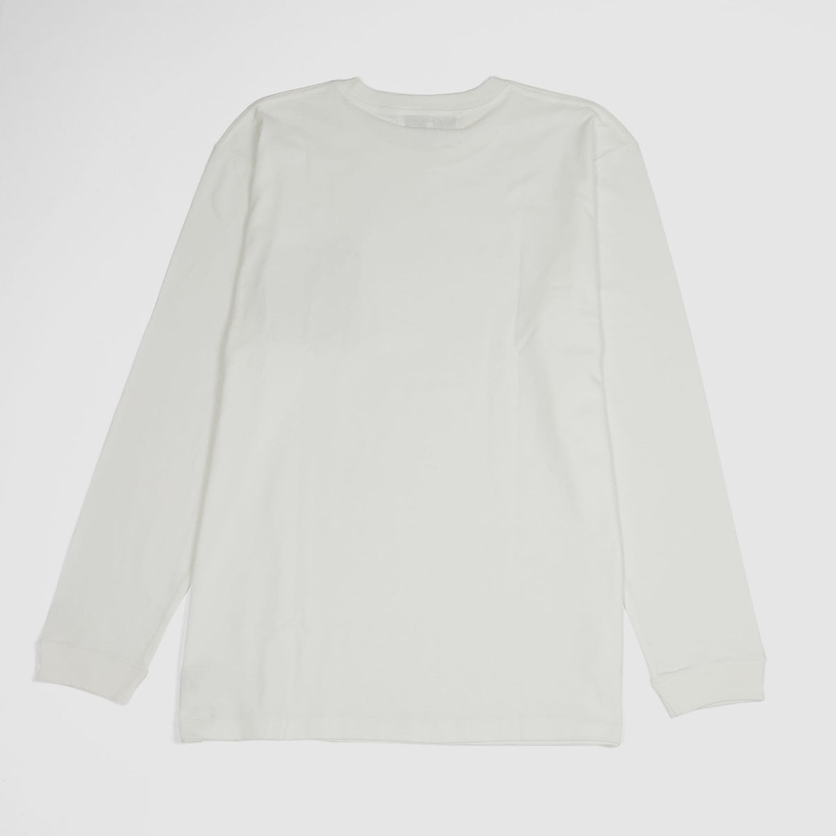 FDMTL Long Sleeve Sashiko White Origami Chest T-Shirt