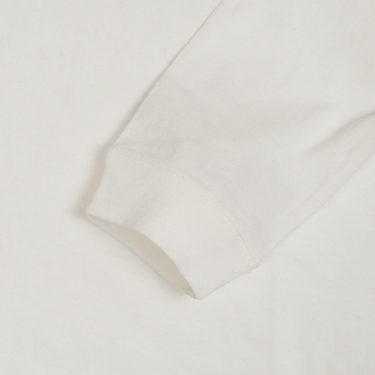 FDMTL Long Sleeve Sashiko White Origami Chest T-Shirt