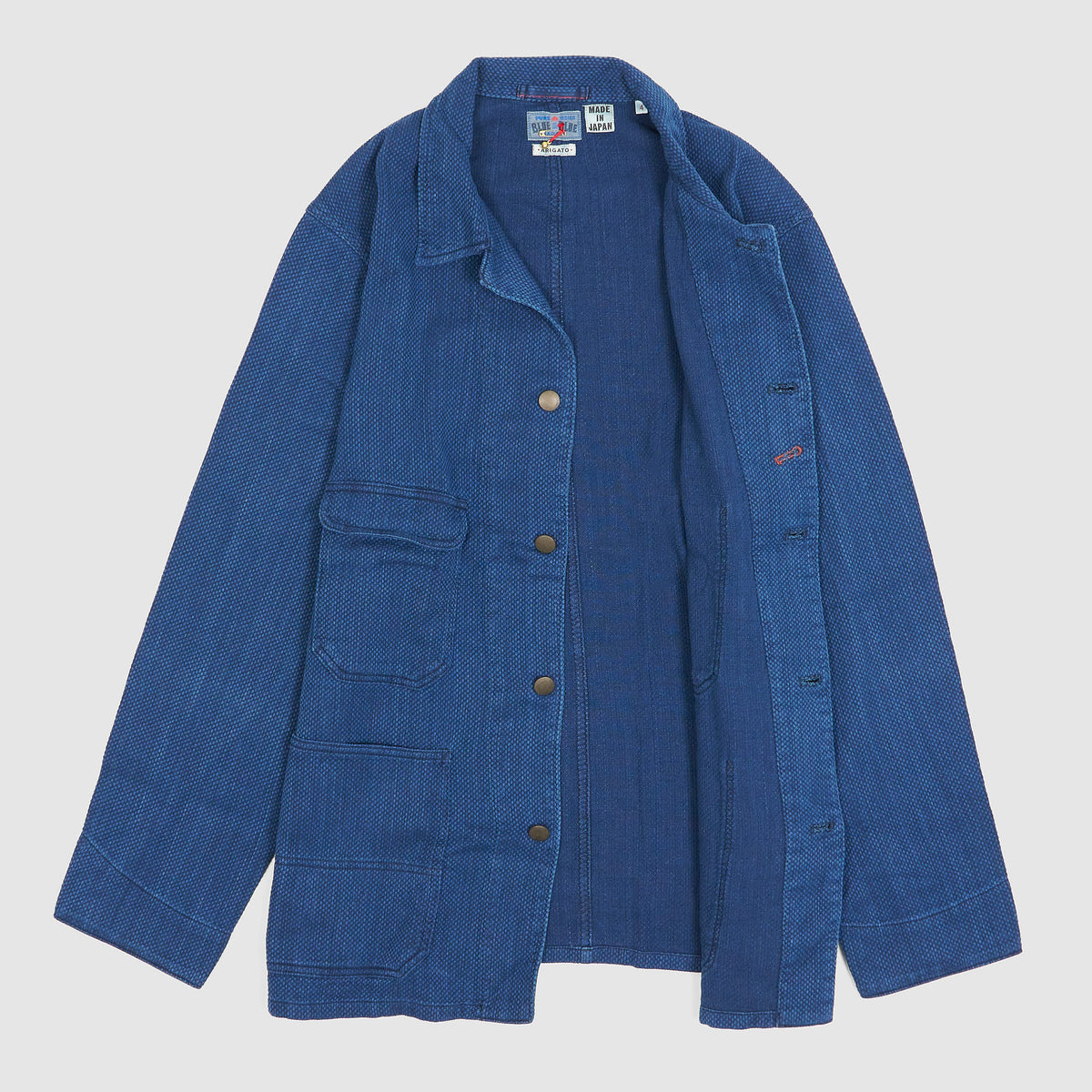 Blue Blue Japan Sashiko Work Jacket Blazer
