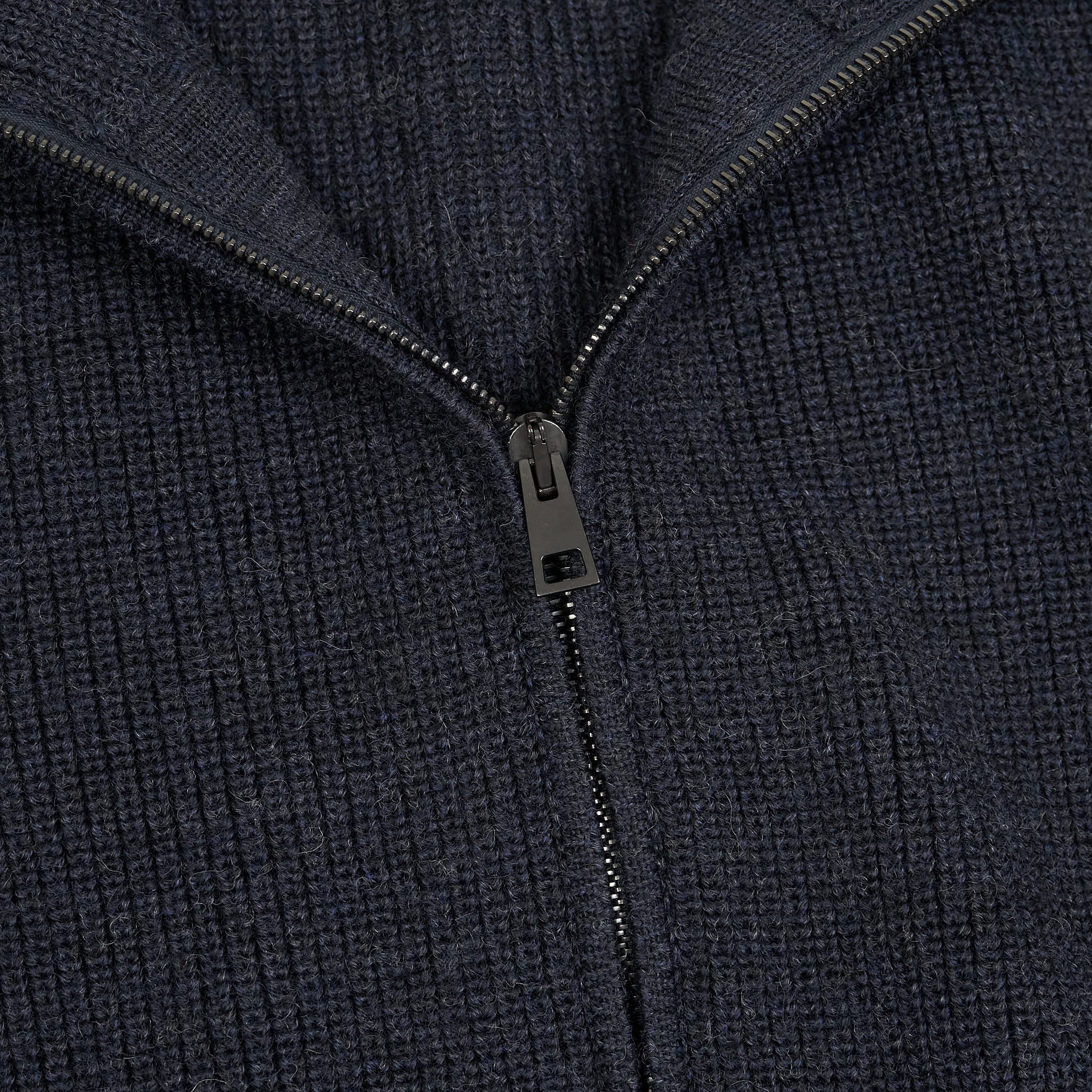 Roberto Collina Full-Zipped Knit Wool Cardigan - DeeCee style