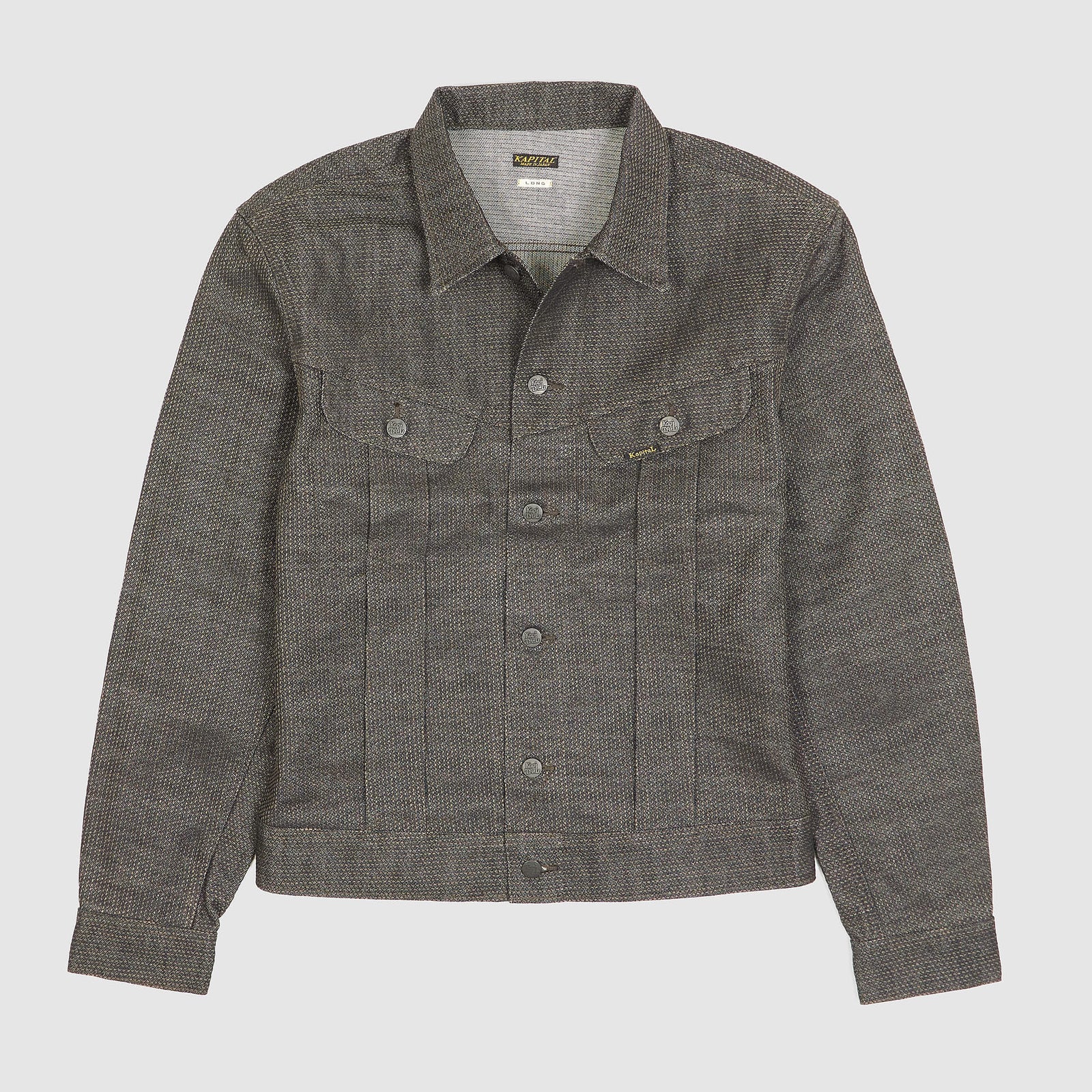 Amazon.com: Kapital, Pre-Loved Men's Century Denim Jacket, X