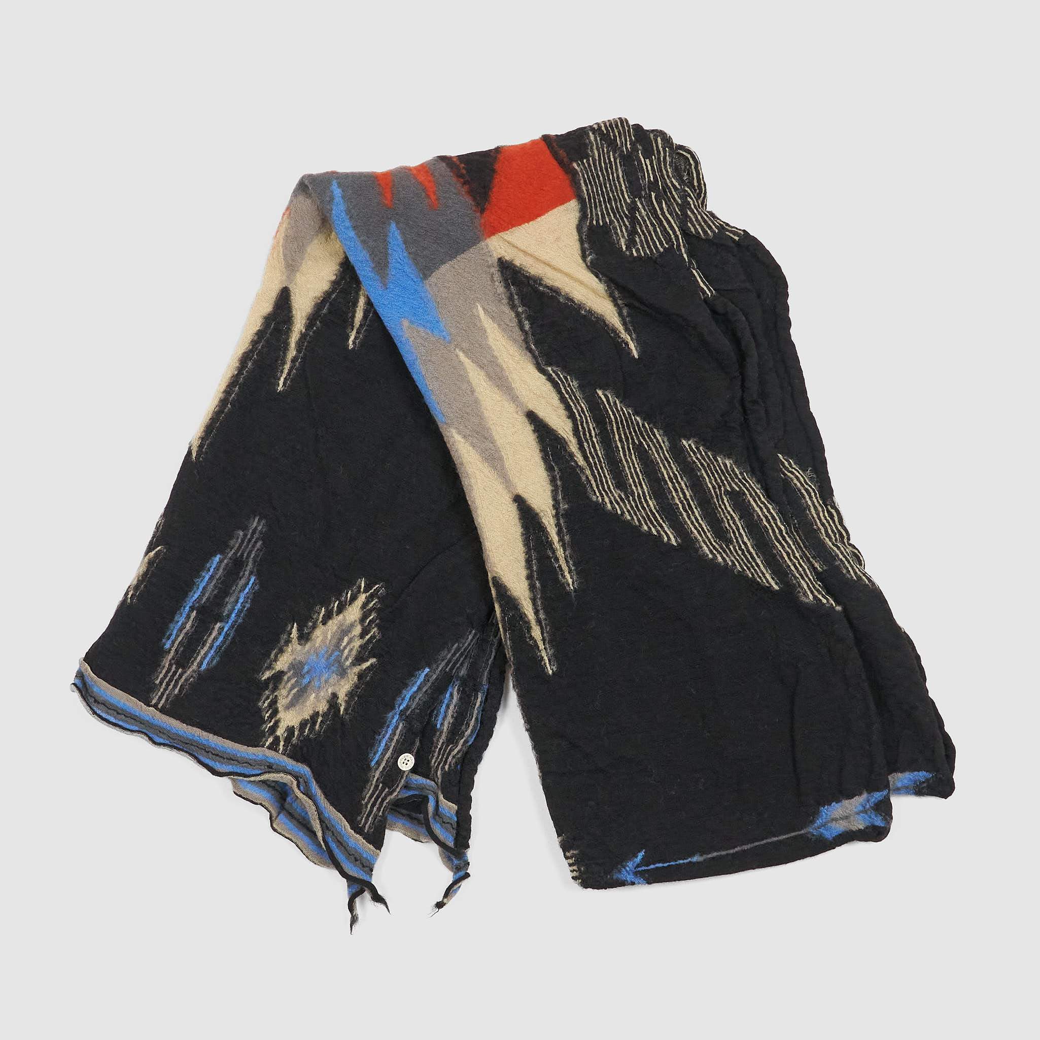 Kapital Felted Wool Space Gabbeh Scarf