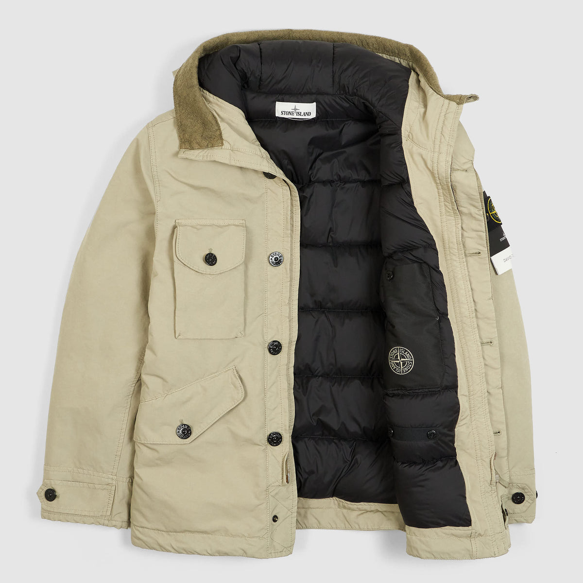 Stone Island Hooded Down Field-Jacket David Down- TC - DeeCee style