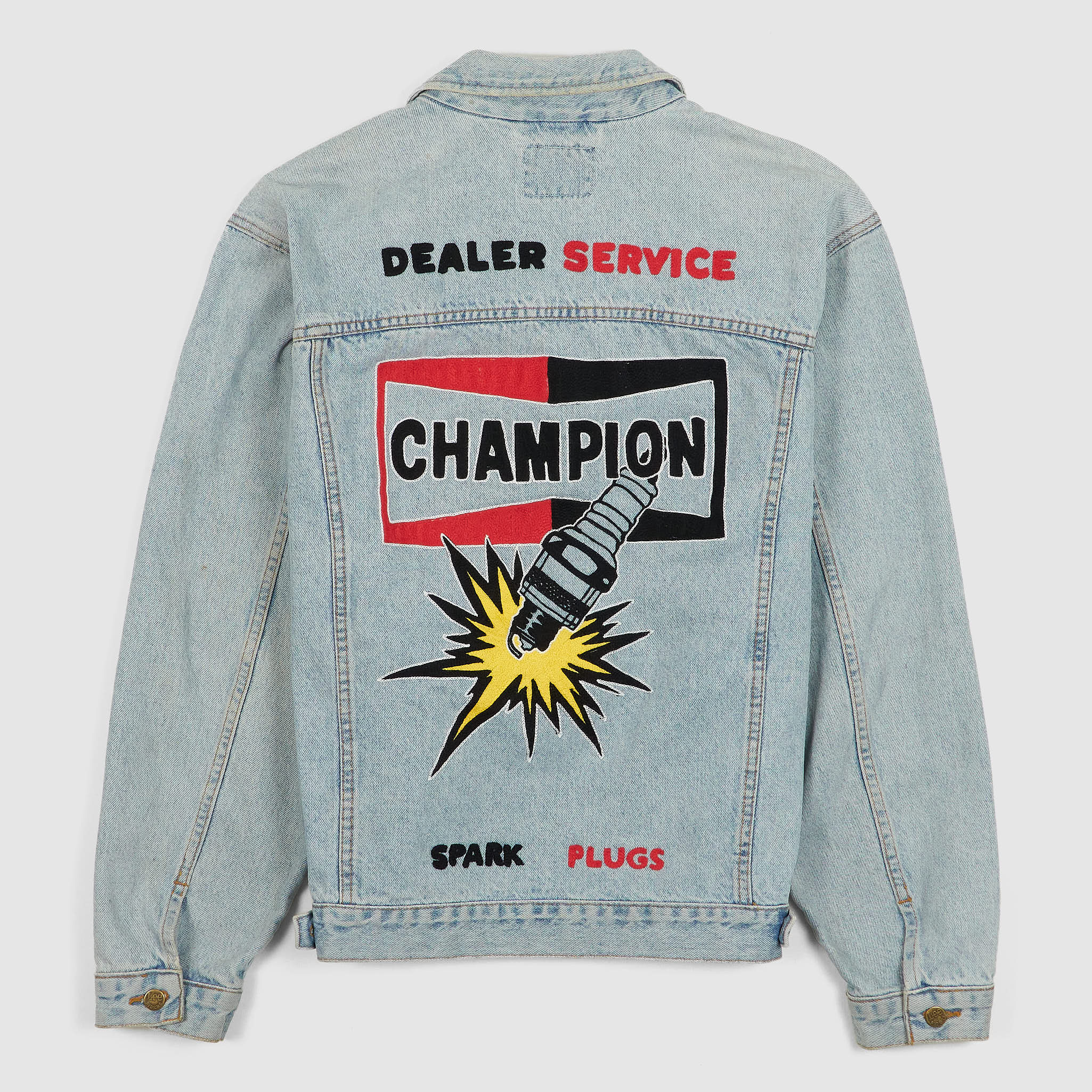 Champion jean jacket discount