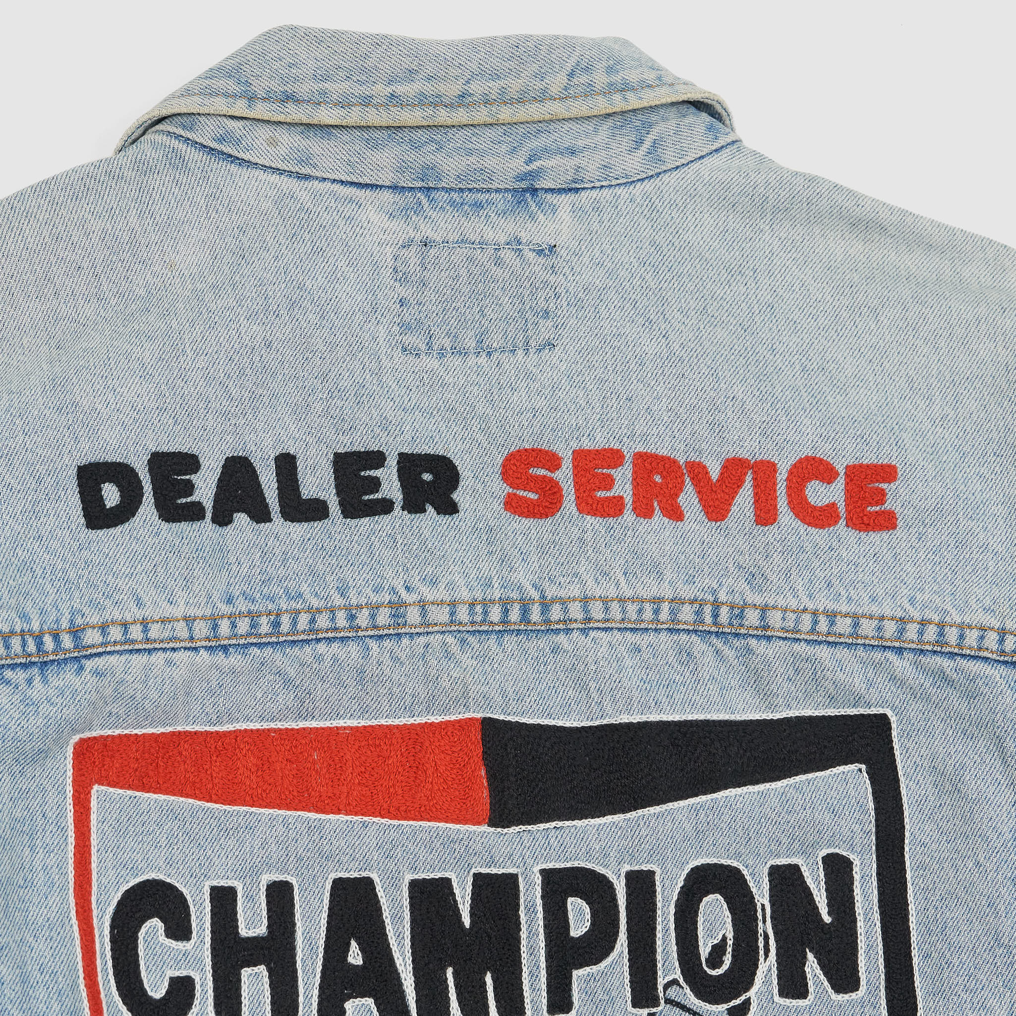 Champion jean jacket discount