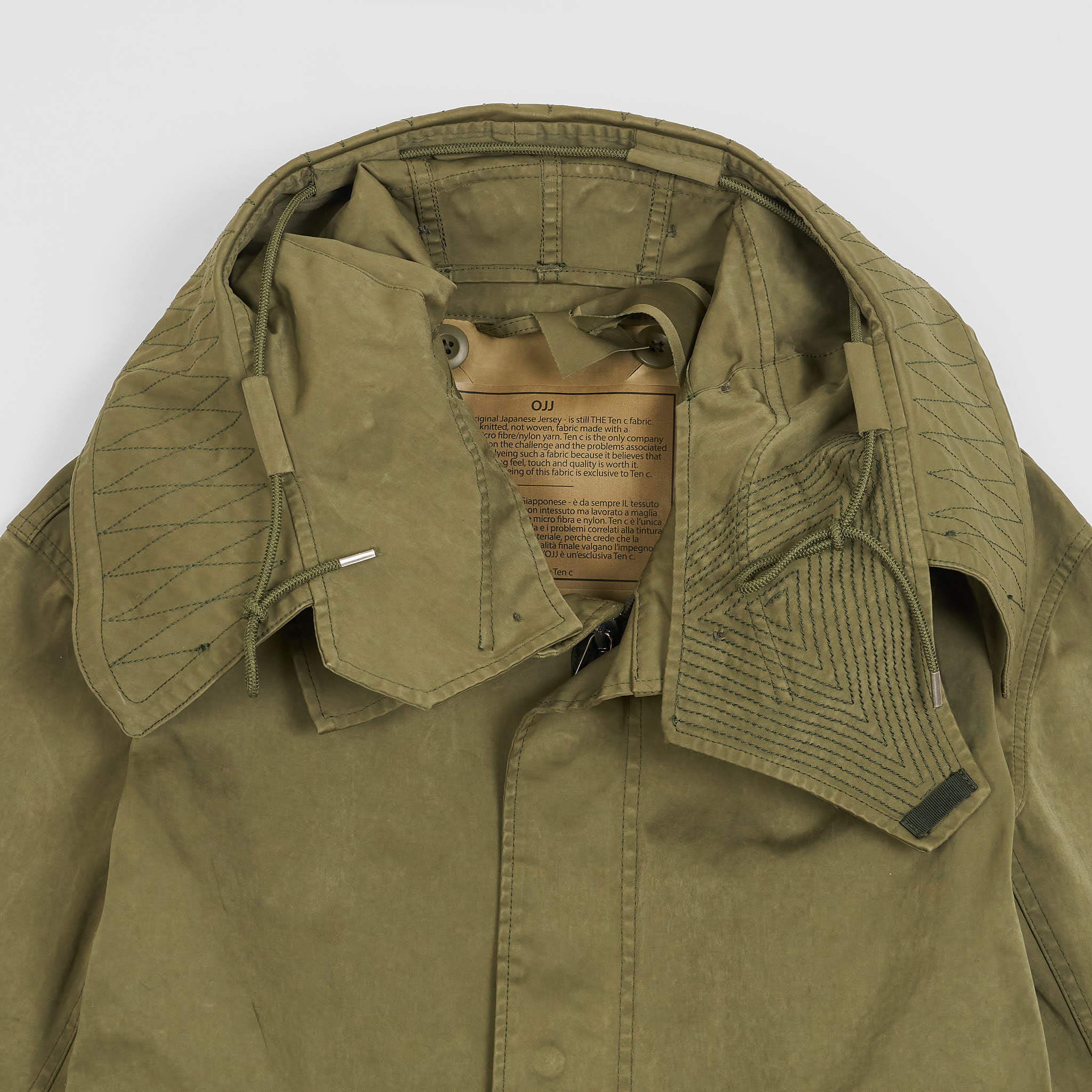 Ten c Fishtail Parka Unlined - DeeCee style