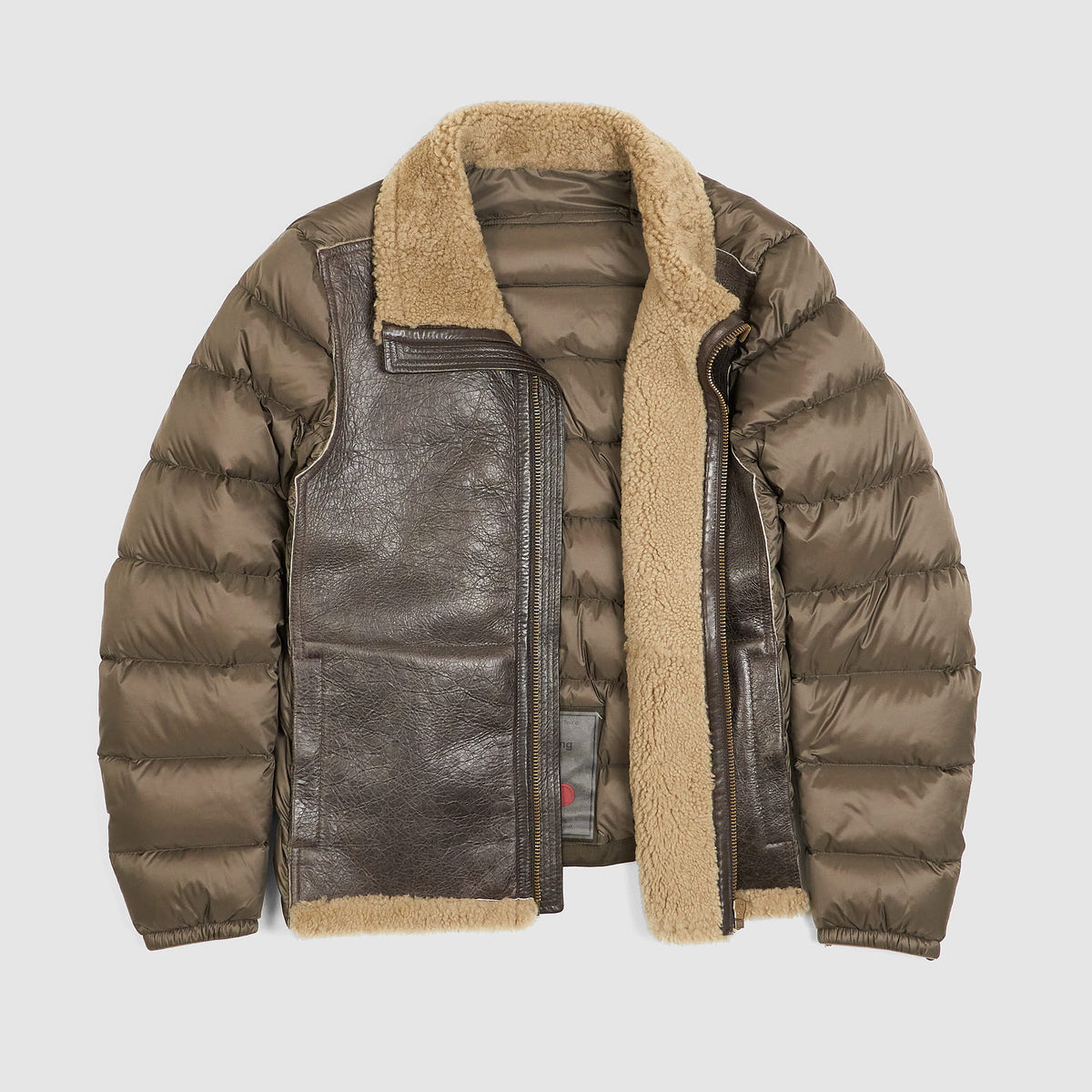 Ten c outlet shearling hooded liner