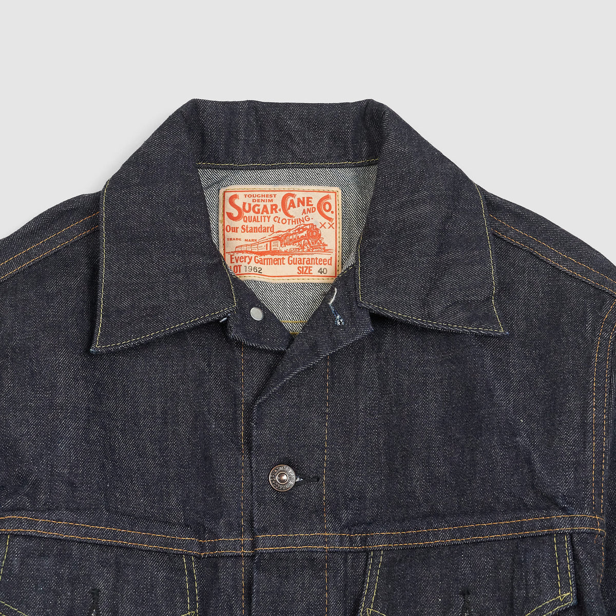 Sugar Cane Model 1962 14.oz.Denim Jeans Jacket