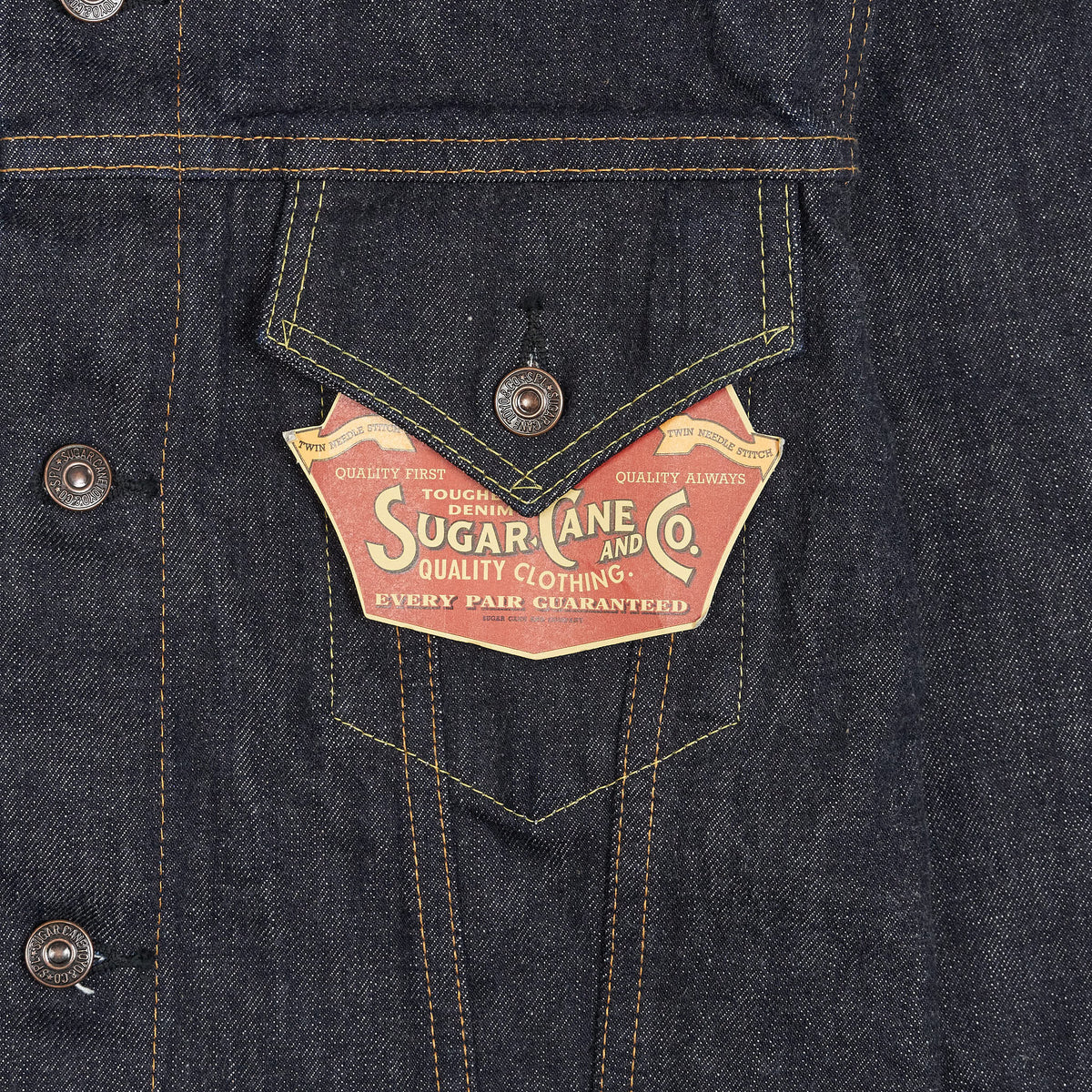 Sugar Cane Model 1962 14.oz.Denim Jeans Jacket
