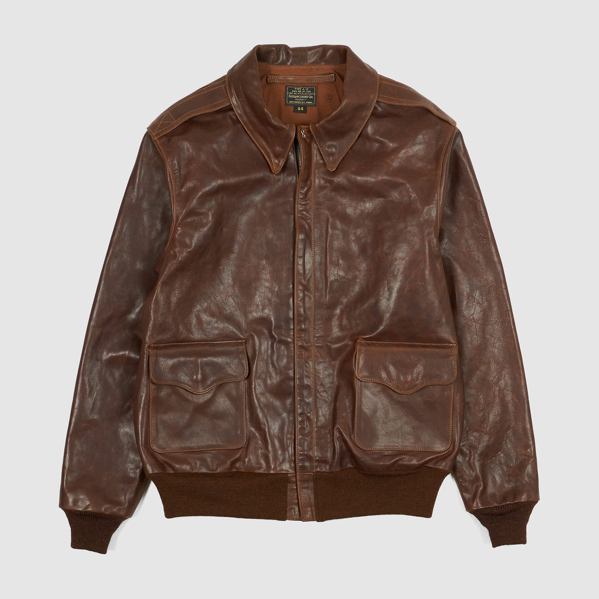Eastman A-2 Slender Leather Jacket