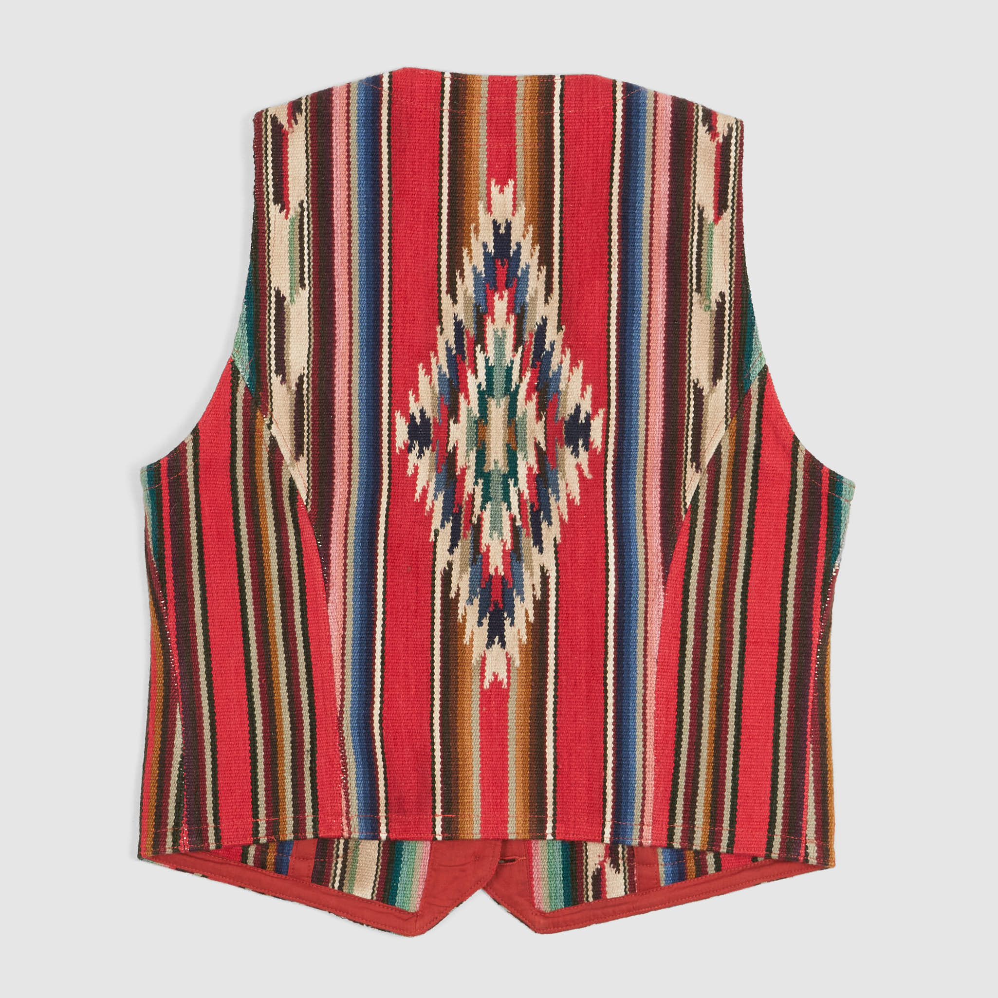 Double RL LadiesSouthwestern handoven Waistcoat - DeeCee style